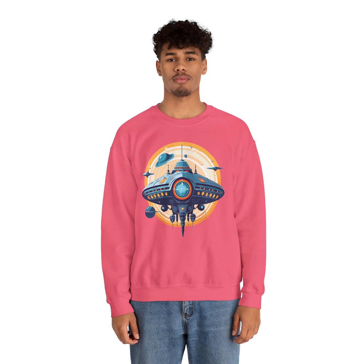 Space Shuttle Sweatshirt, Cosmic Sweatshirt, Astronaut Sweatshirt, Space Cosmic Sweatshirt
