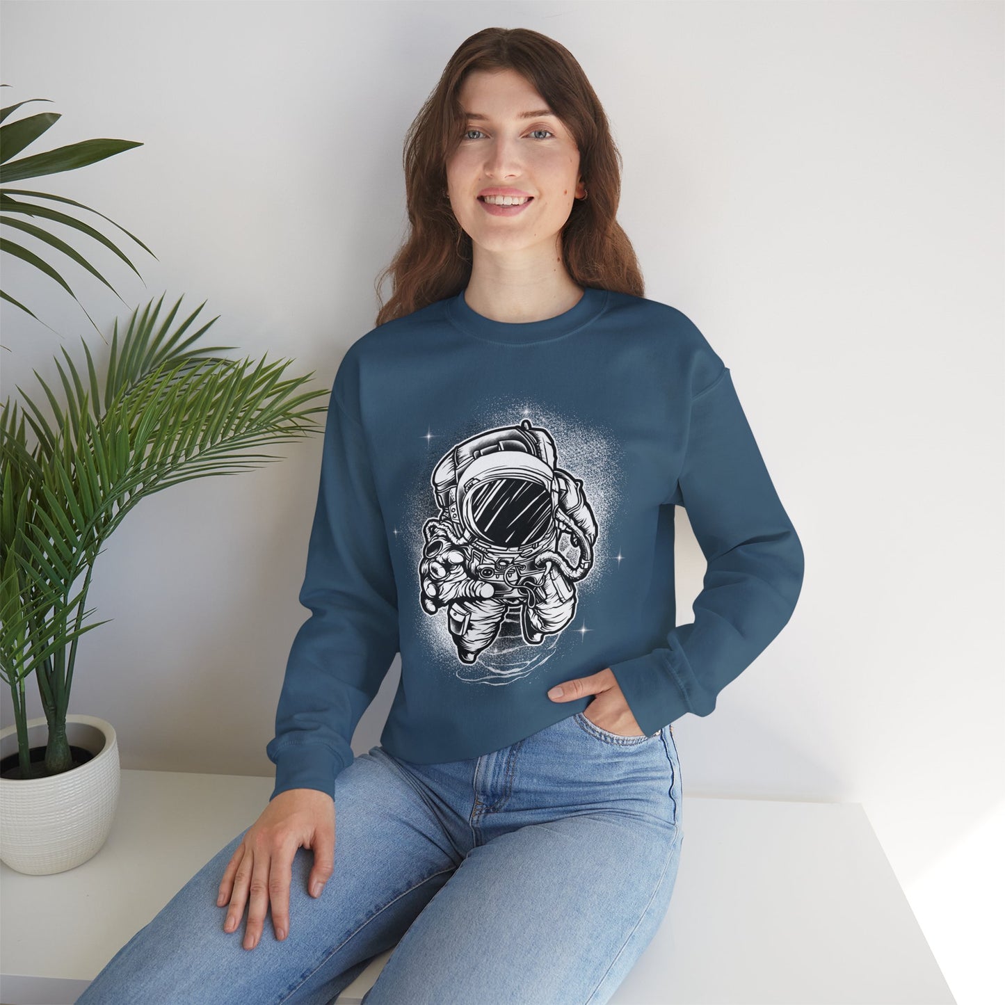 Space Shuttle Sweatshirt, Cosmic Sweatshirt, Astronaut Sweatshirt, Space Cosmic Sweatshirt