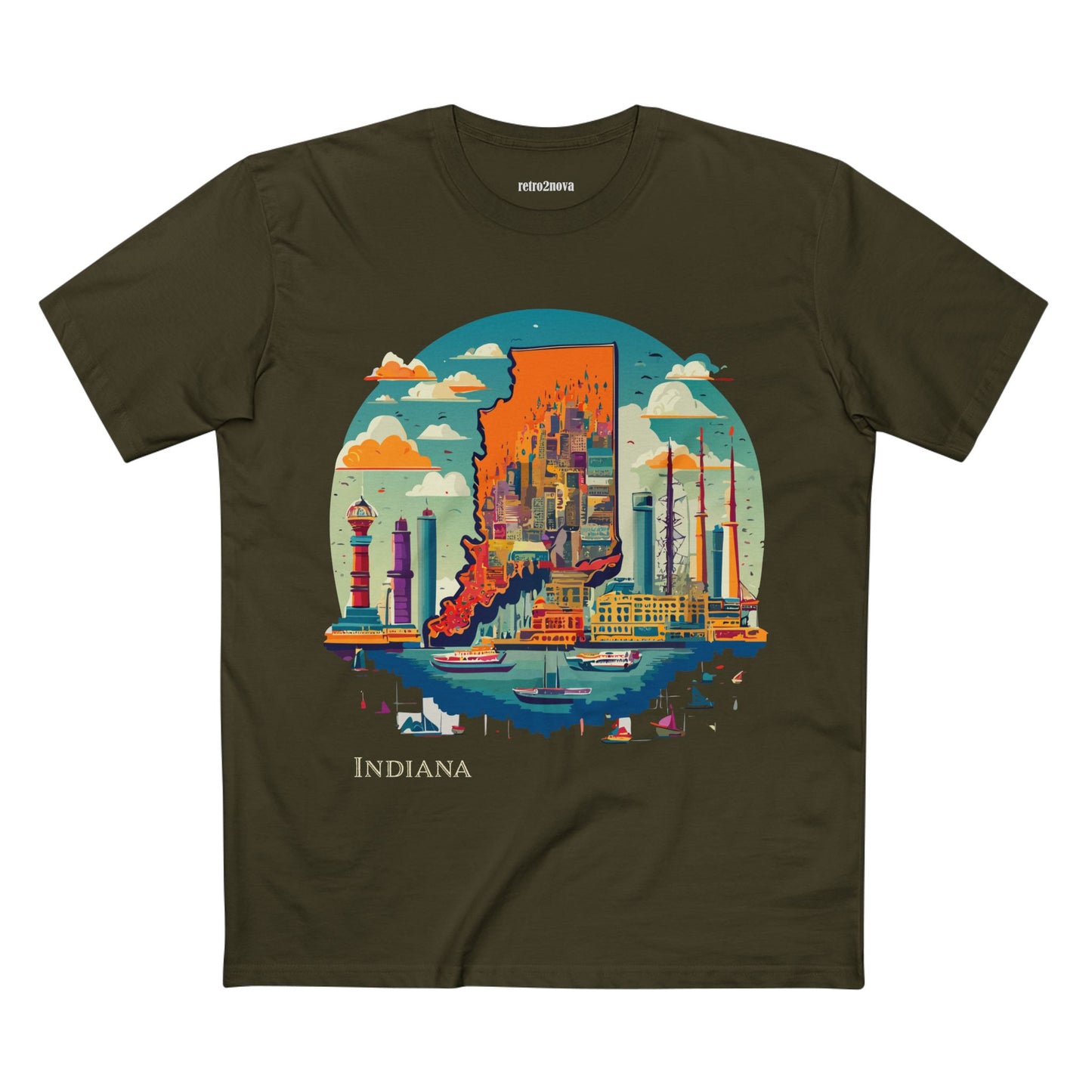 US State Shirts, Indiana Shirt