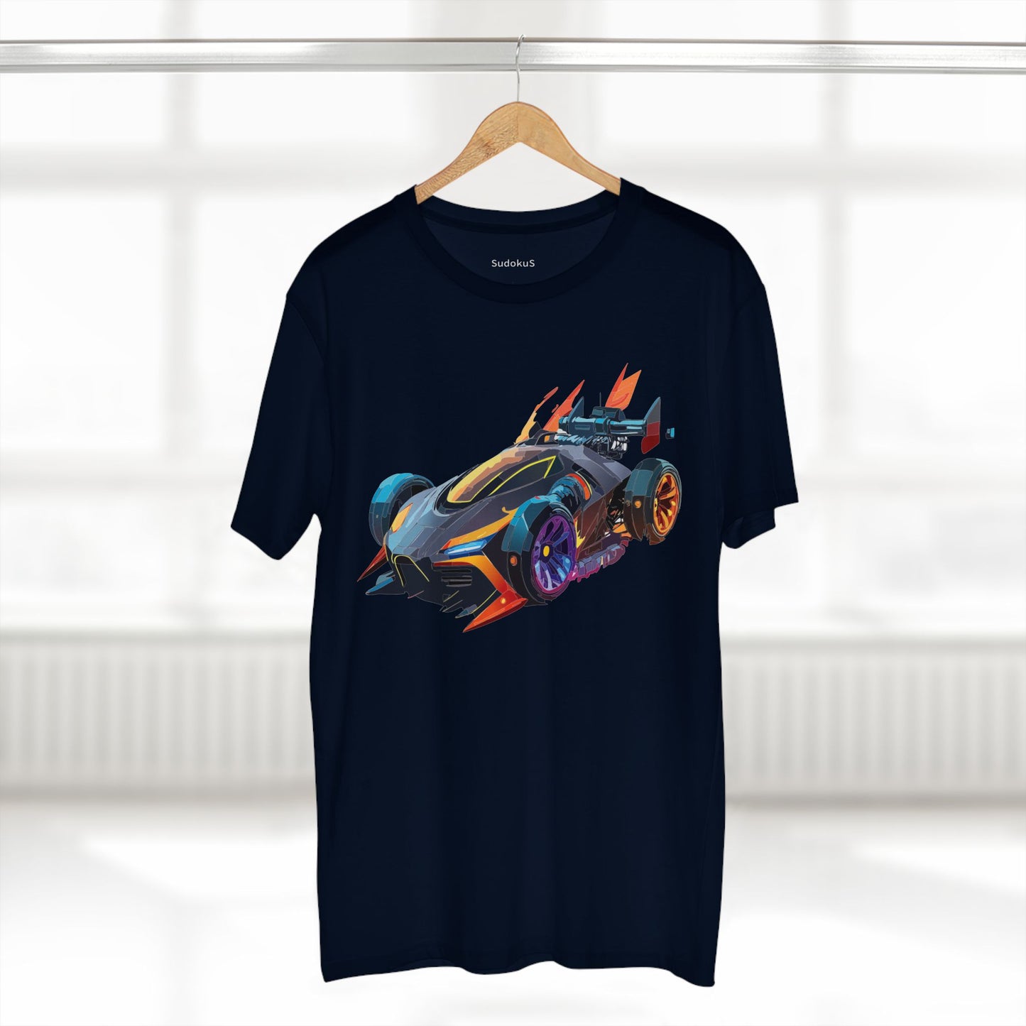 Hot Wheels Car Shirt Unisex Premium Cotton Tee With Unique Car Art Design Inspired by Speed