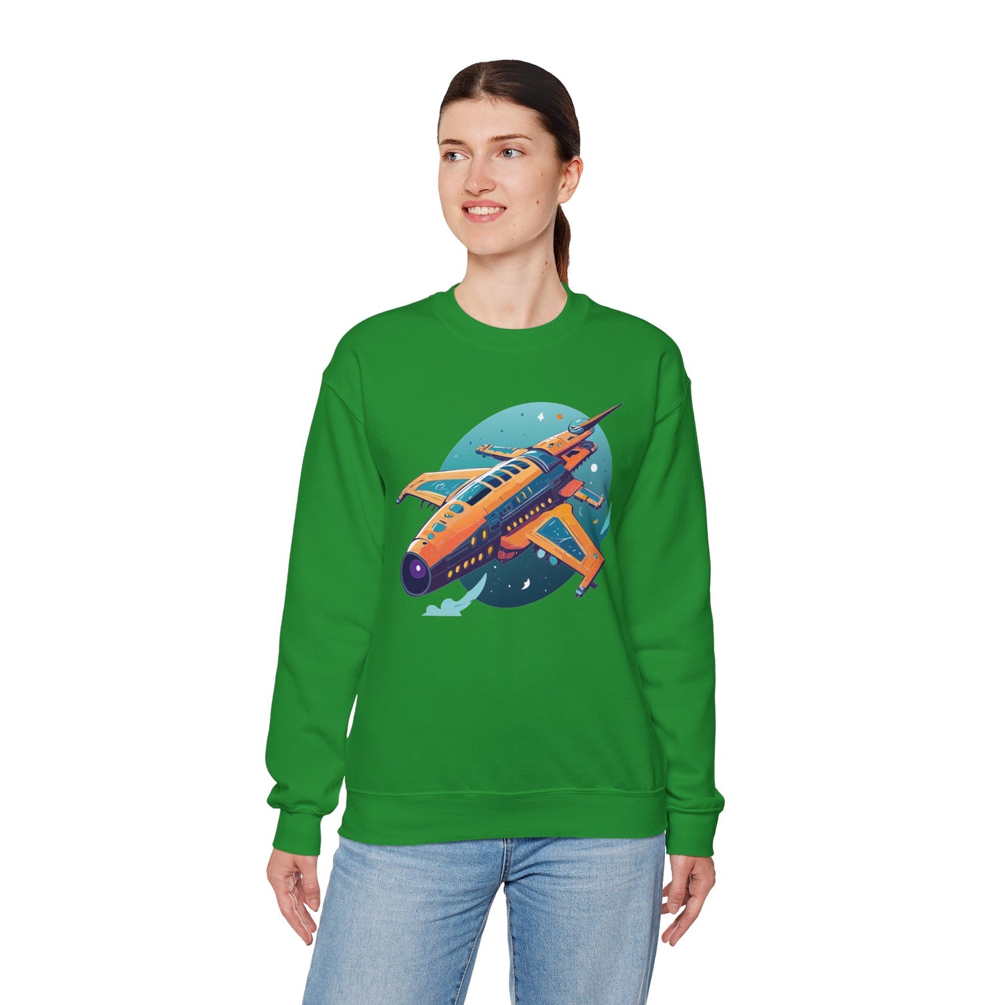 Space Shuttle Sweatshirt, Cosmic Sweatshirt, Astronaut Sweatshirt, Space Cosmic Sweatshirt