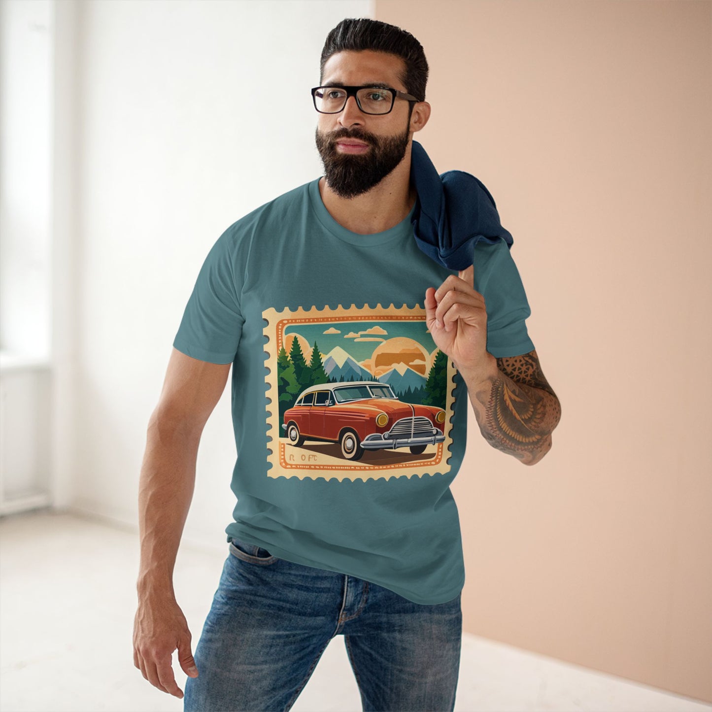 Stamp Shirt, Postage Stamp Shirt