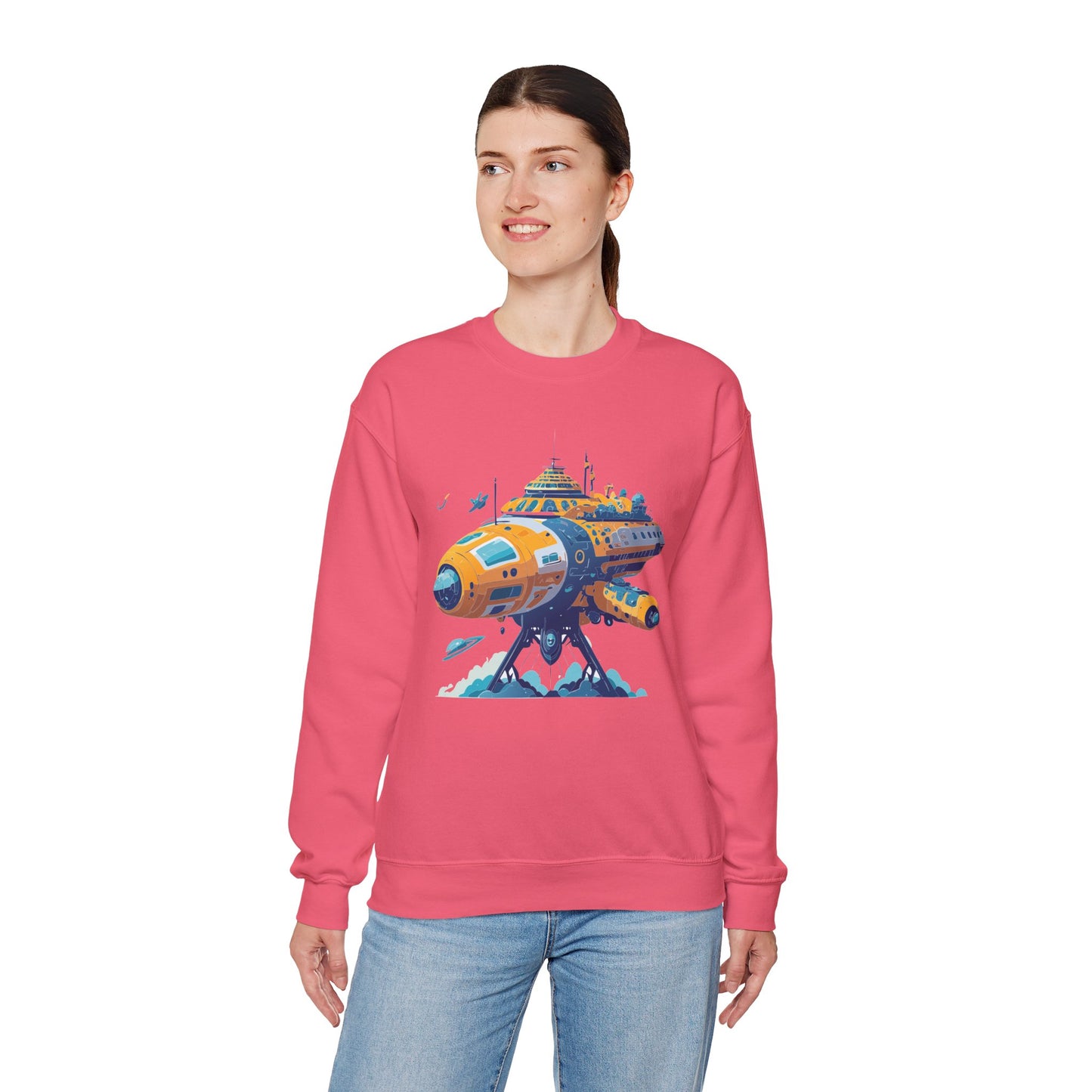 Space Shuttle Sweatshirt, Cosmic Sweatshirt, Astronaut Sweatshirt, Space Cosmic Sweatshirt