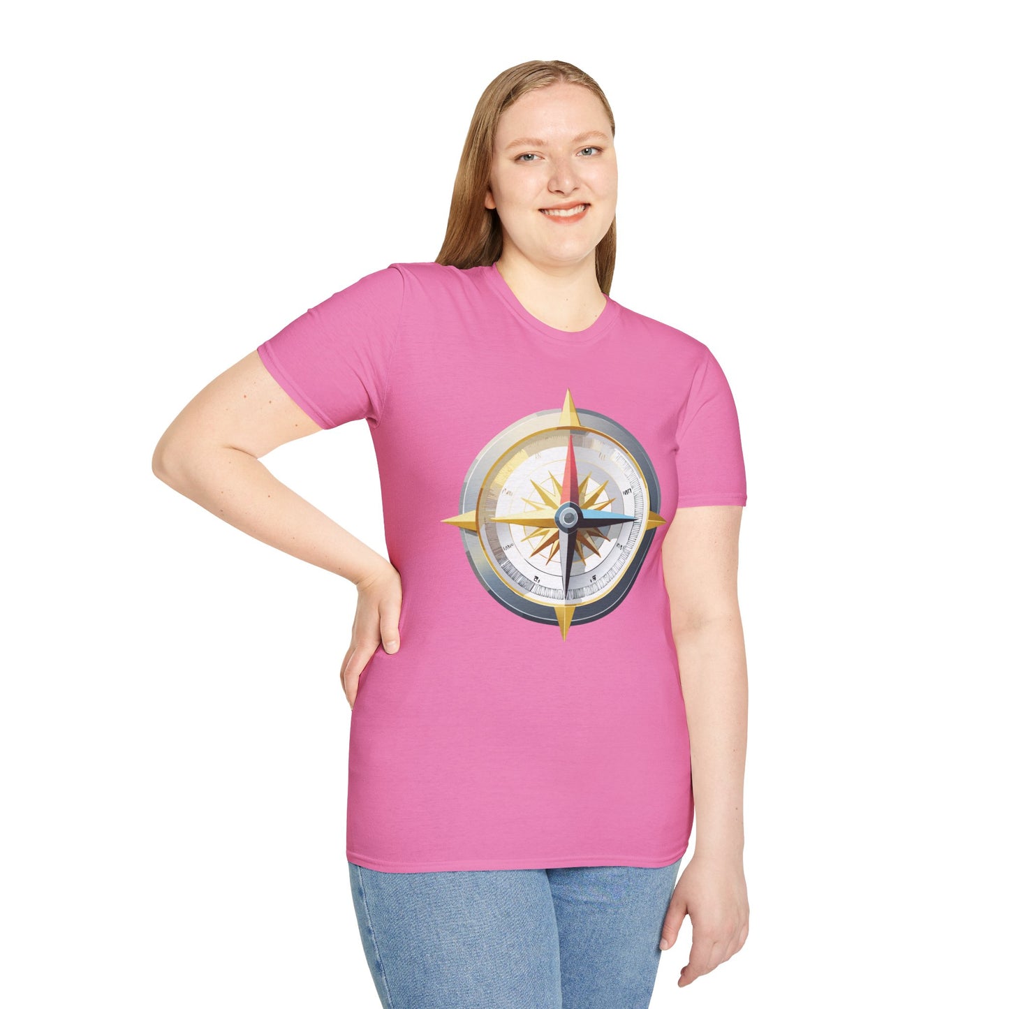 Compass T Shirt, Compass Shirt, Shirt with Compass, Navigator Shirt