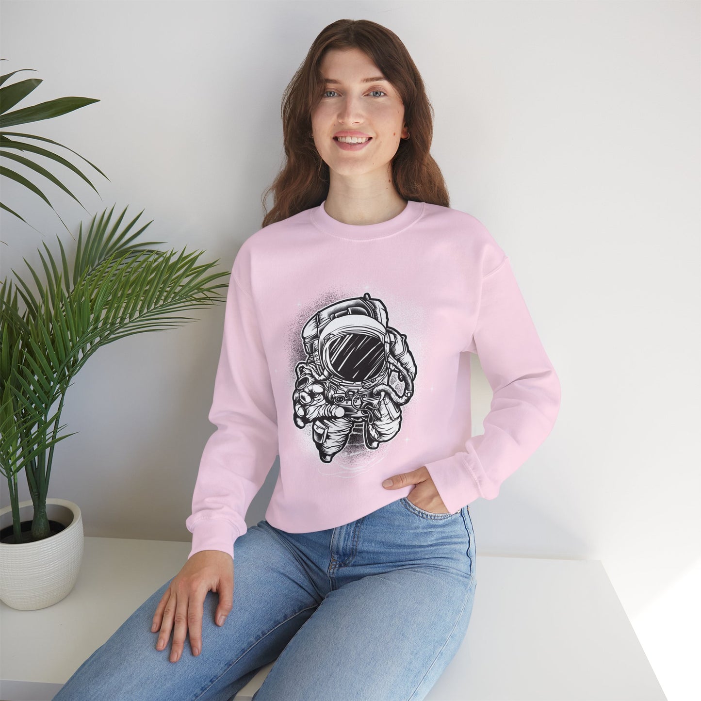 Space Shuttle Sweatshirt, Cosmic Sweatshirt, Astronaut Sweatshirt, Space Cosmic Sweatshirt