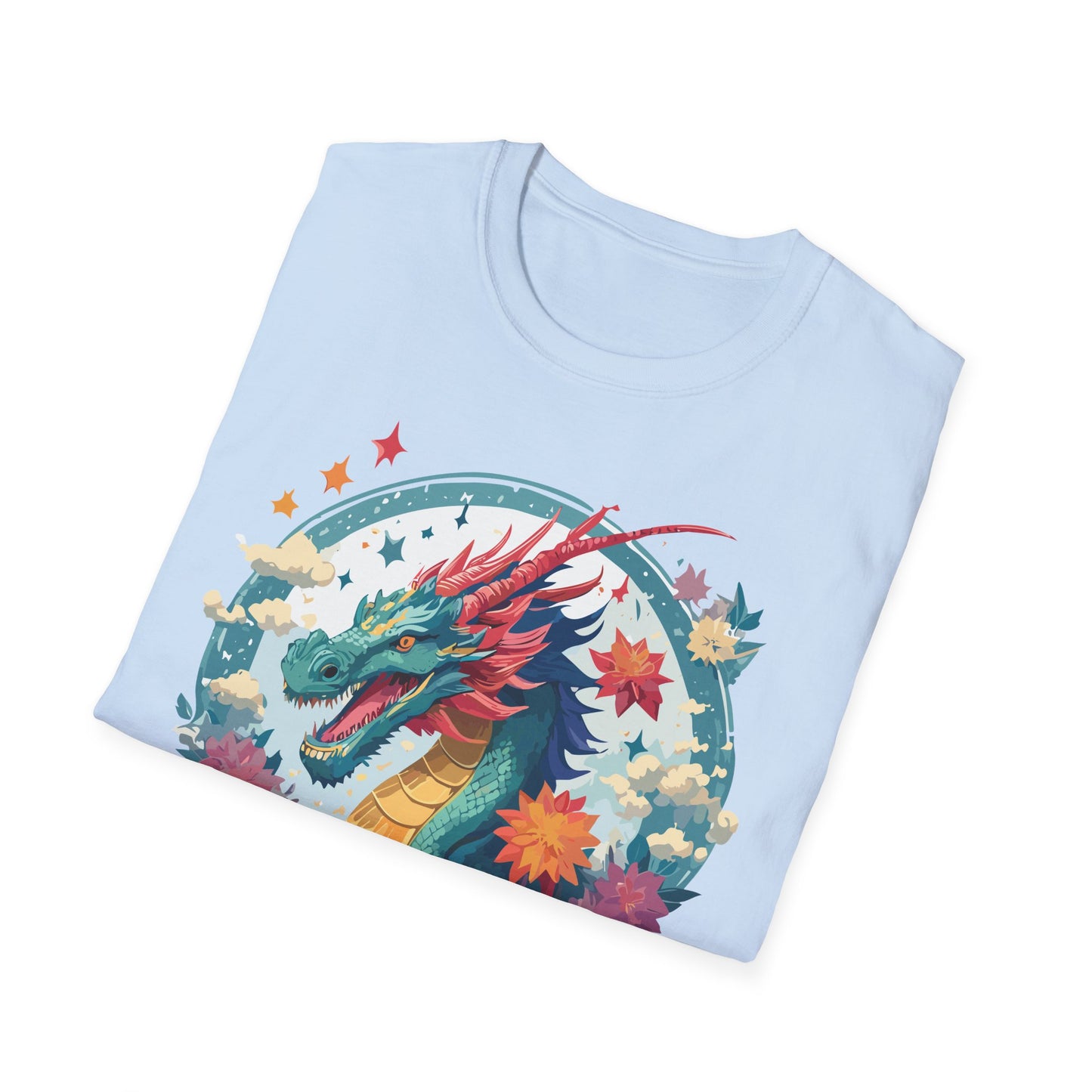 Dragon T Shirt, Dragon Shirt, Shirt with Animals, Animal Shirt