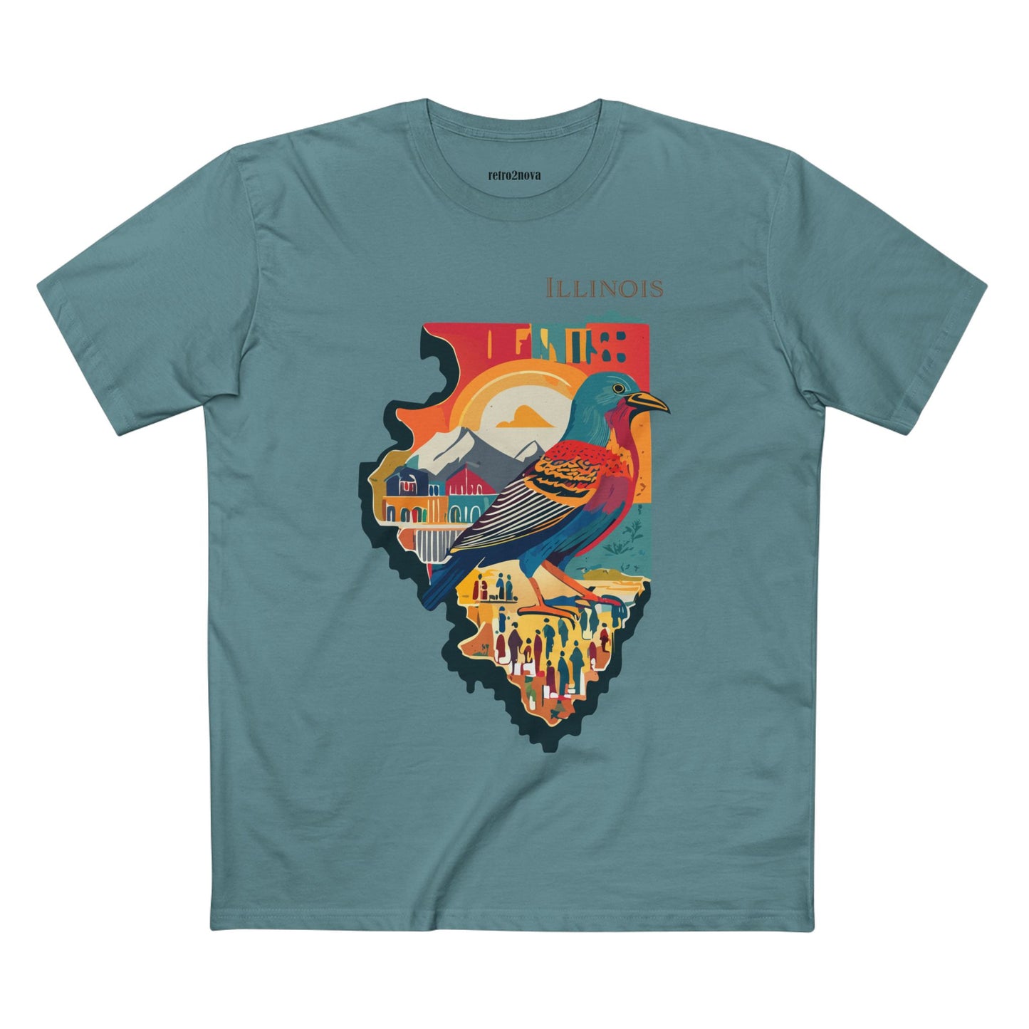US State Shirts, Illinois Shirt