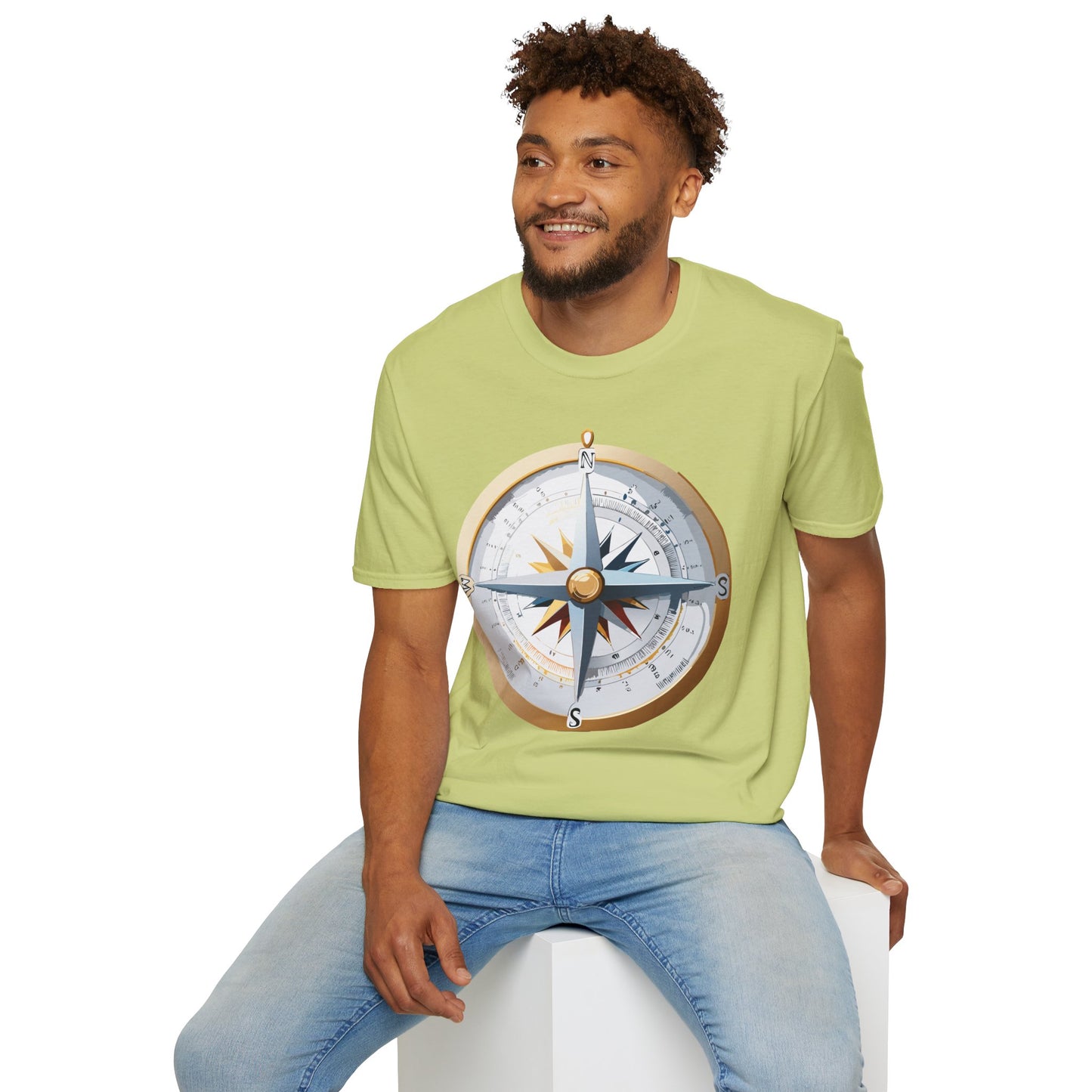 Compass T Shirt, Compass Shirt, Shirt with Compass, Navigator Shirt