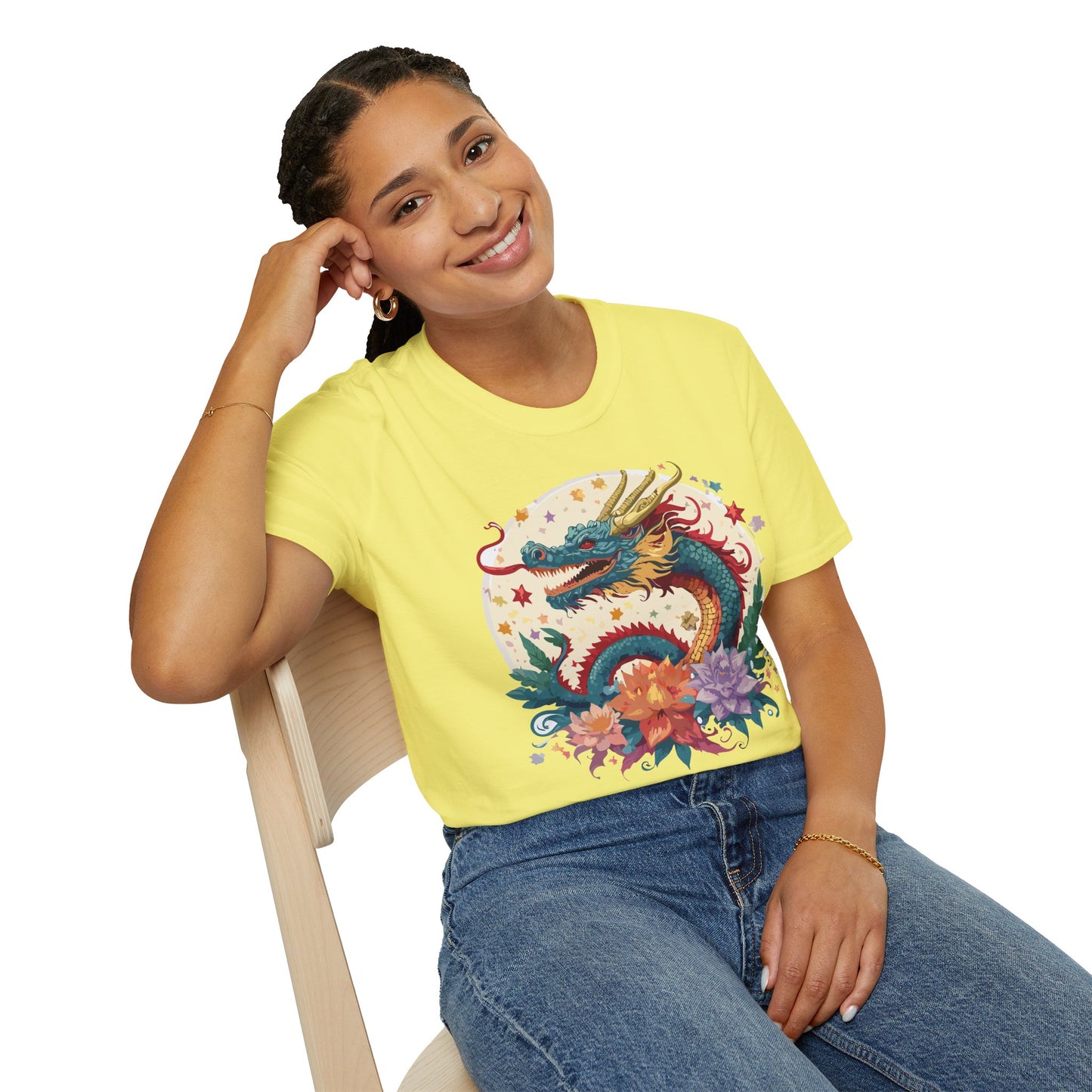 Dragon T Shirt, Dragon Shirt, Shirt with Animals, Animal Shirt