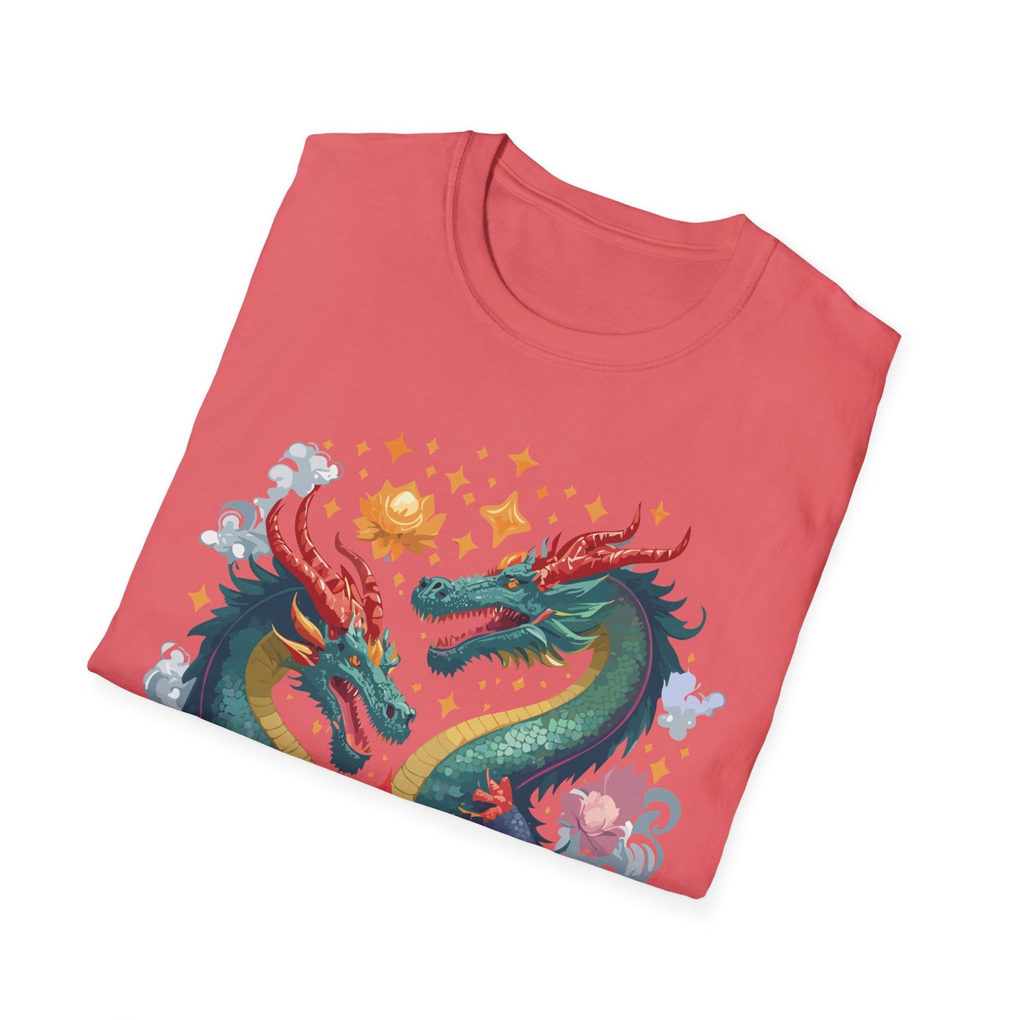 Dragon T Shirt, Dragon Shirt, Shirt with Animals, Animal Shirt