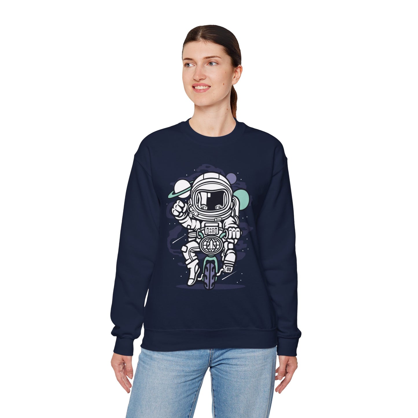 Space Shuttle Sweatshirt, Cosmic Sweatshirt, Astronaut Sweatshirt, Space Cosmic Sweatshirt