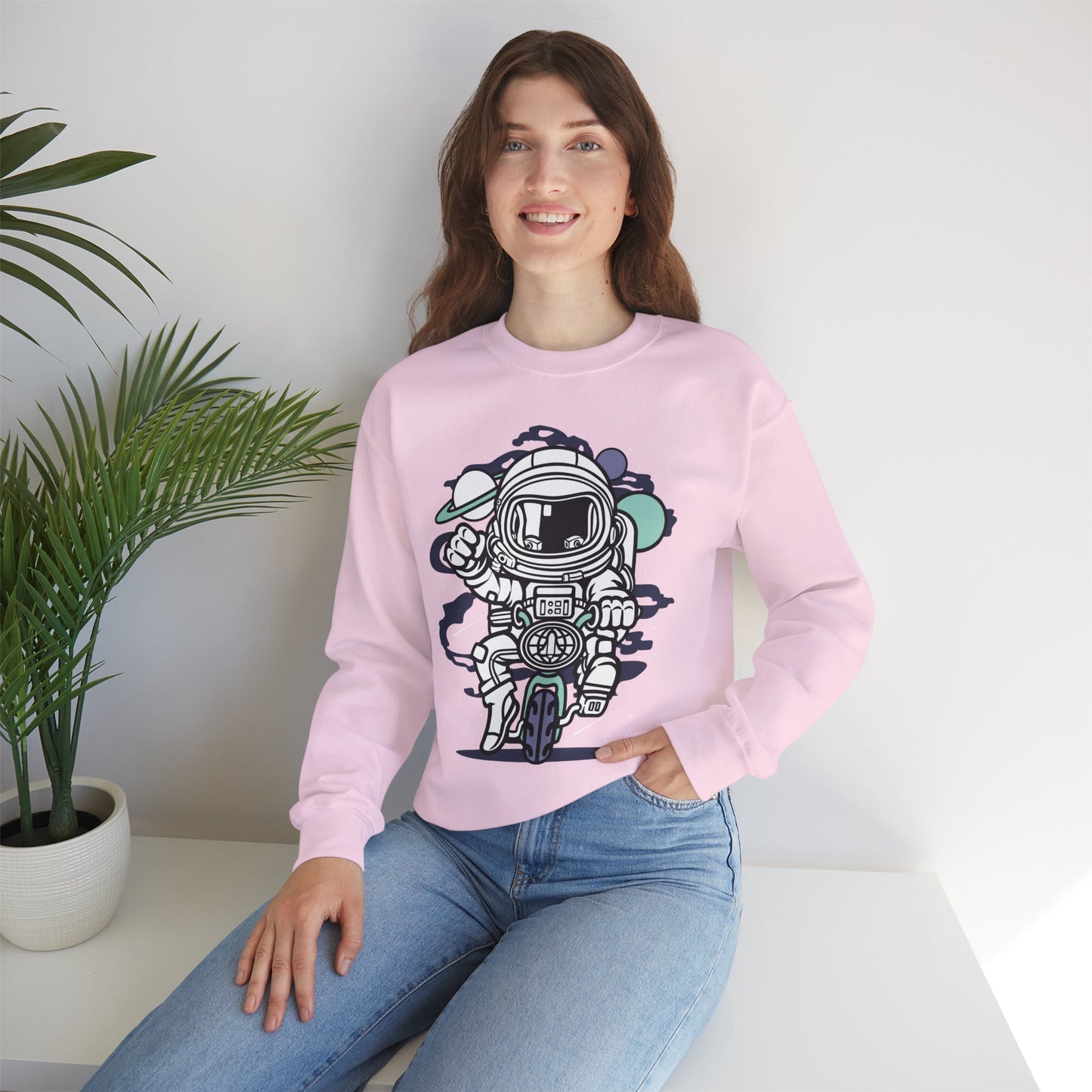 Space Shuttle Sweatshirt, Cosmic Sweatshirt, Astronaut Sweatshirt, Space Cosmic Sweatshirt