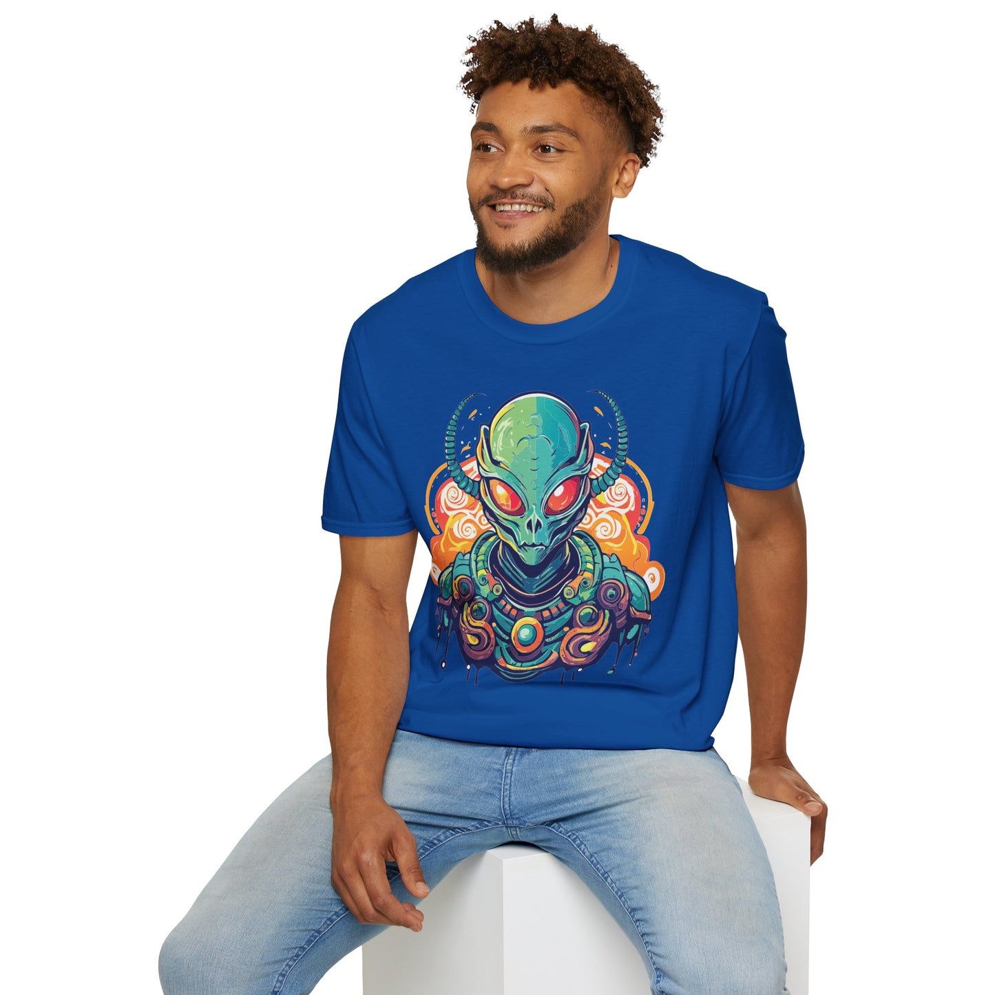 Alien T Shirt, Cosmos Shirt, Shirt with Aliens, Cosmo Shirts