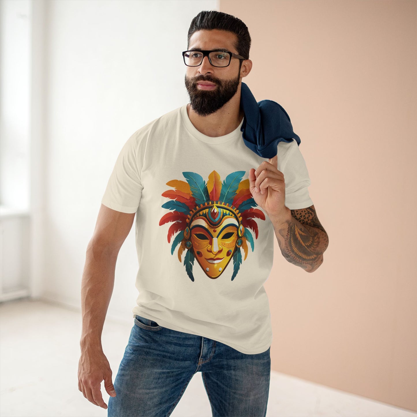 Mask Shirt, Shirt with Face - SudokuS