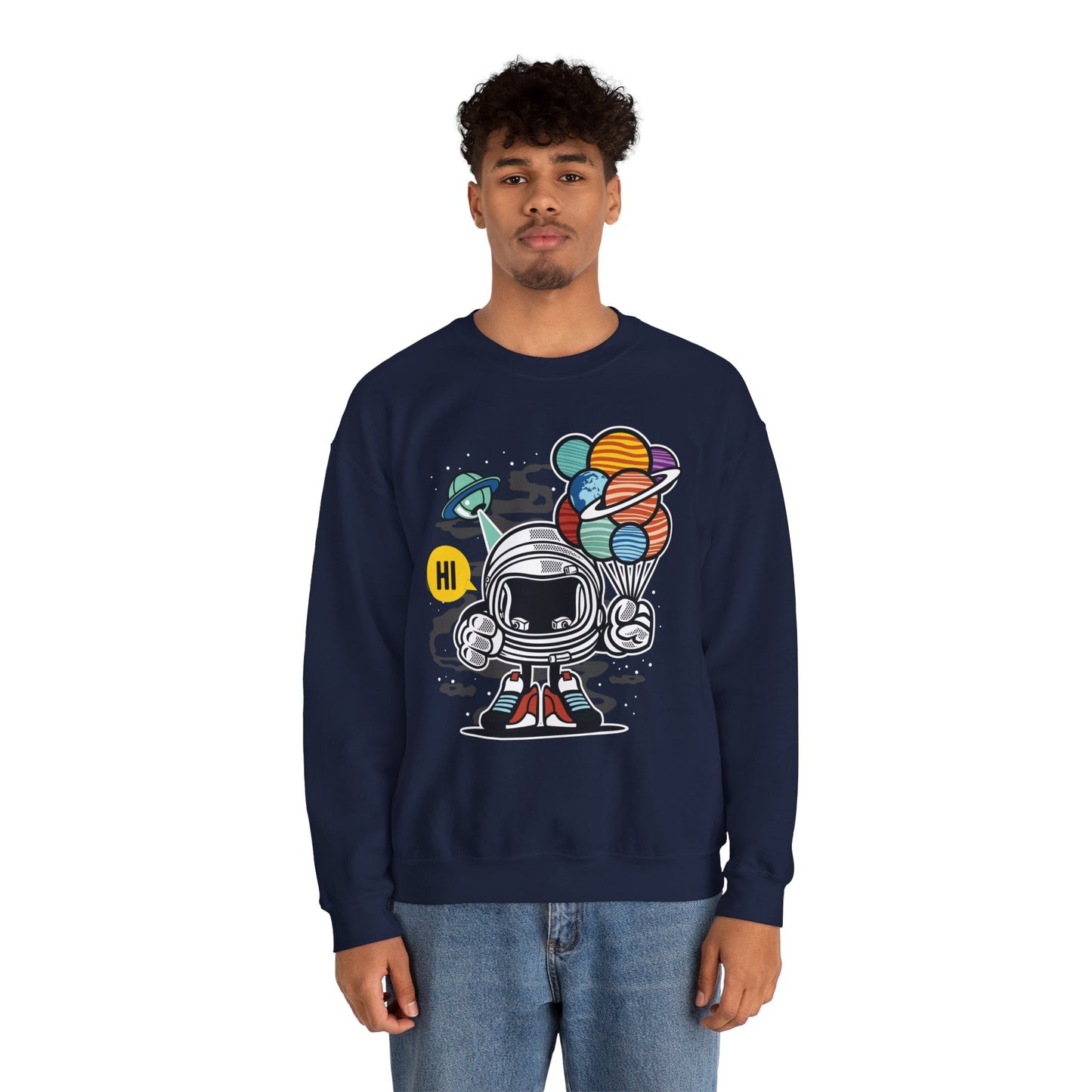 Space Shuttle Sweatshirt, Cosmic Sweatshirt, Astronaut Sweatshirt, Space Cosmic Sweatshirt