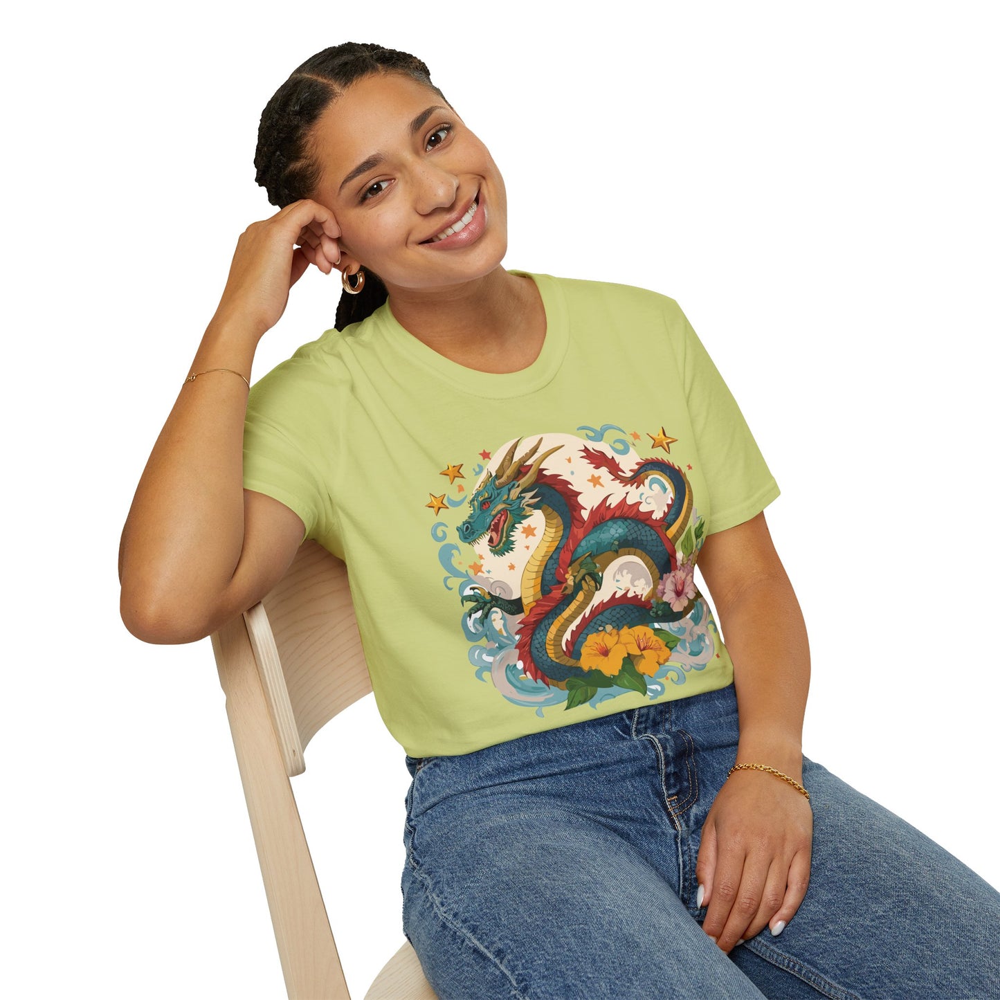 Dragon T Shirt, Dragon Shirt, Shirt with Animals, Animal Shirt
