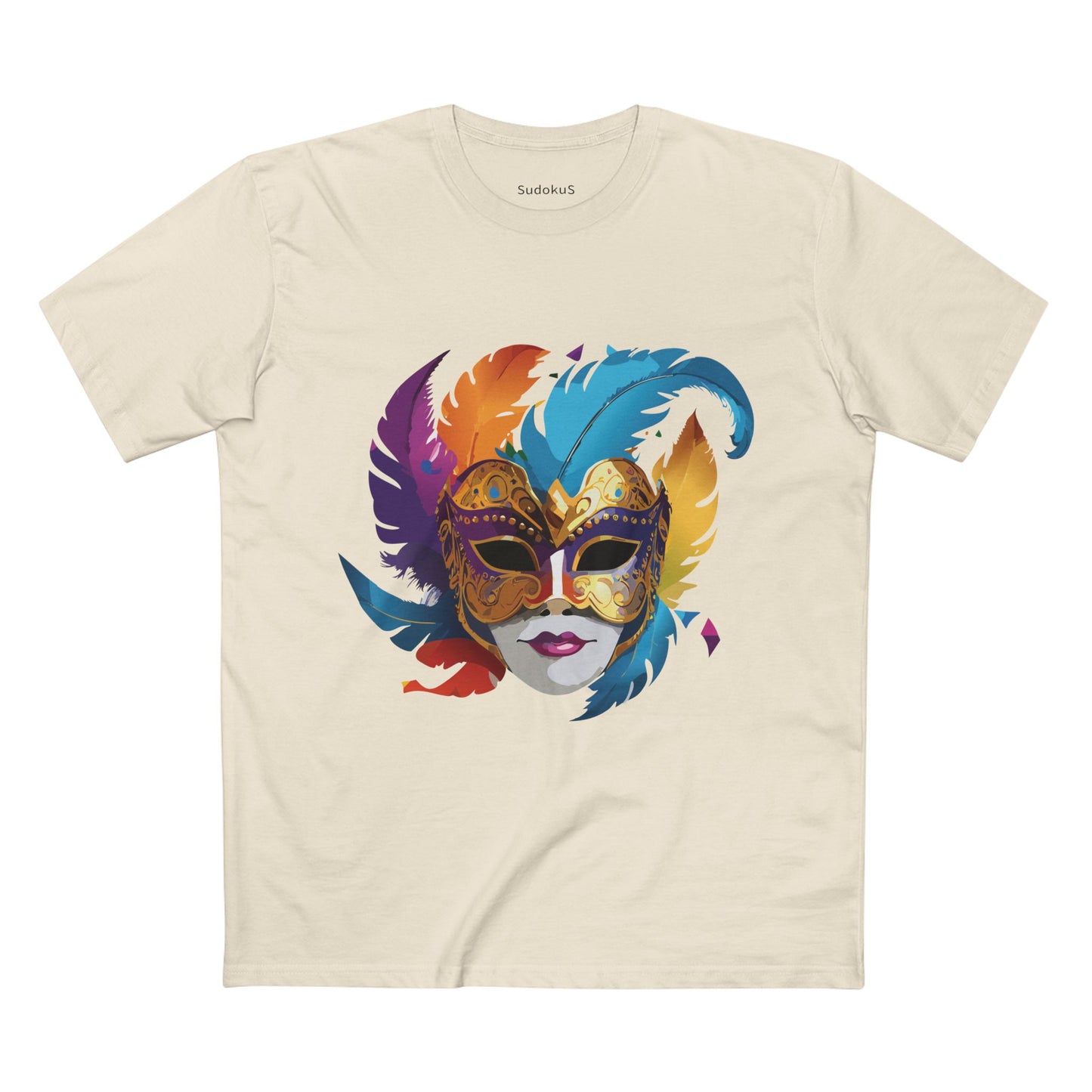 Mask Shirt, Shirt with Face - SudokuS