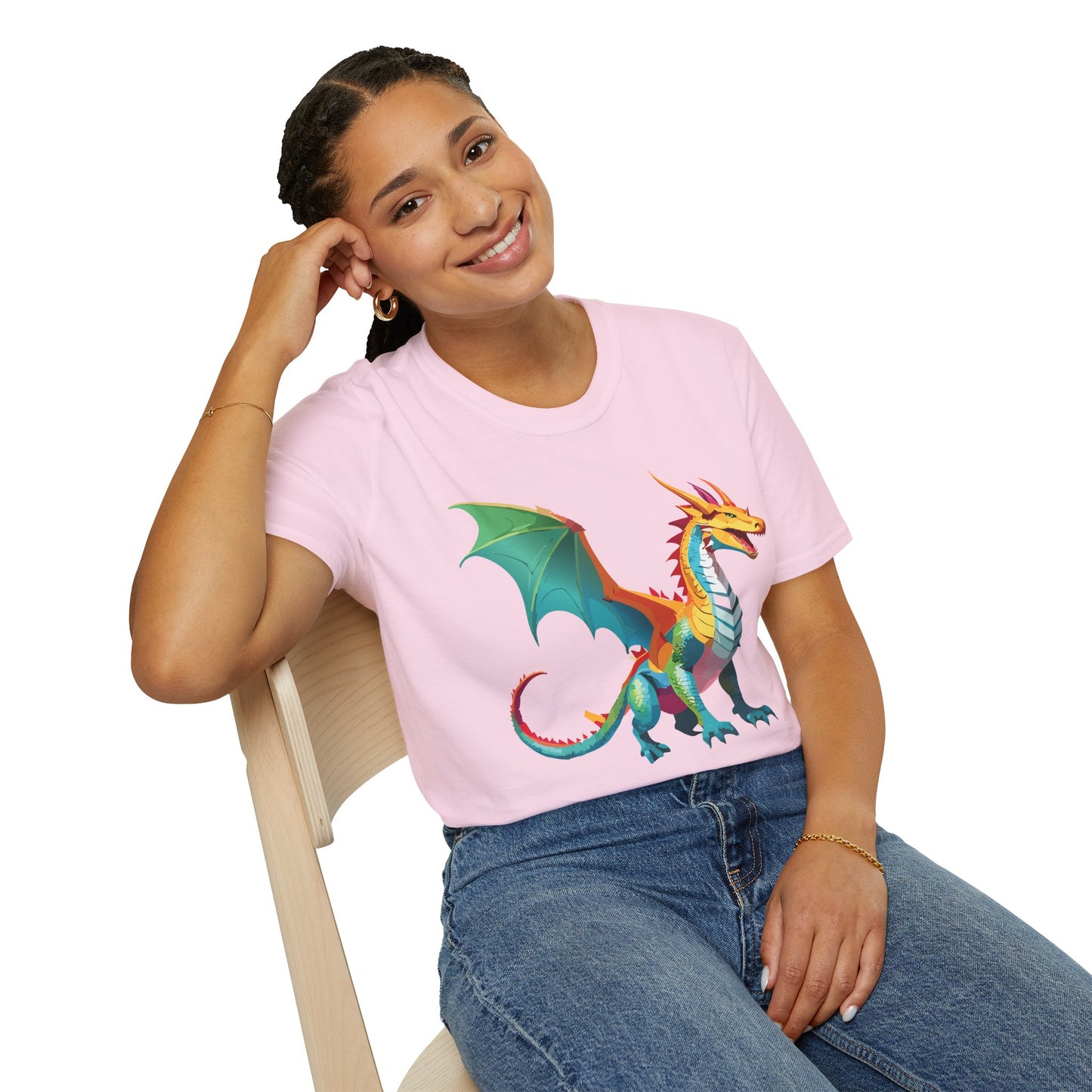 Dragon T Shirt, Dragon Shirt, Shirt with Animals, Animal Shirt