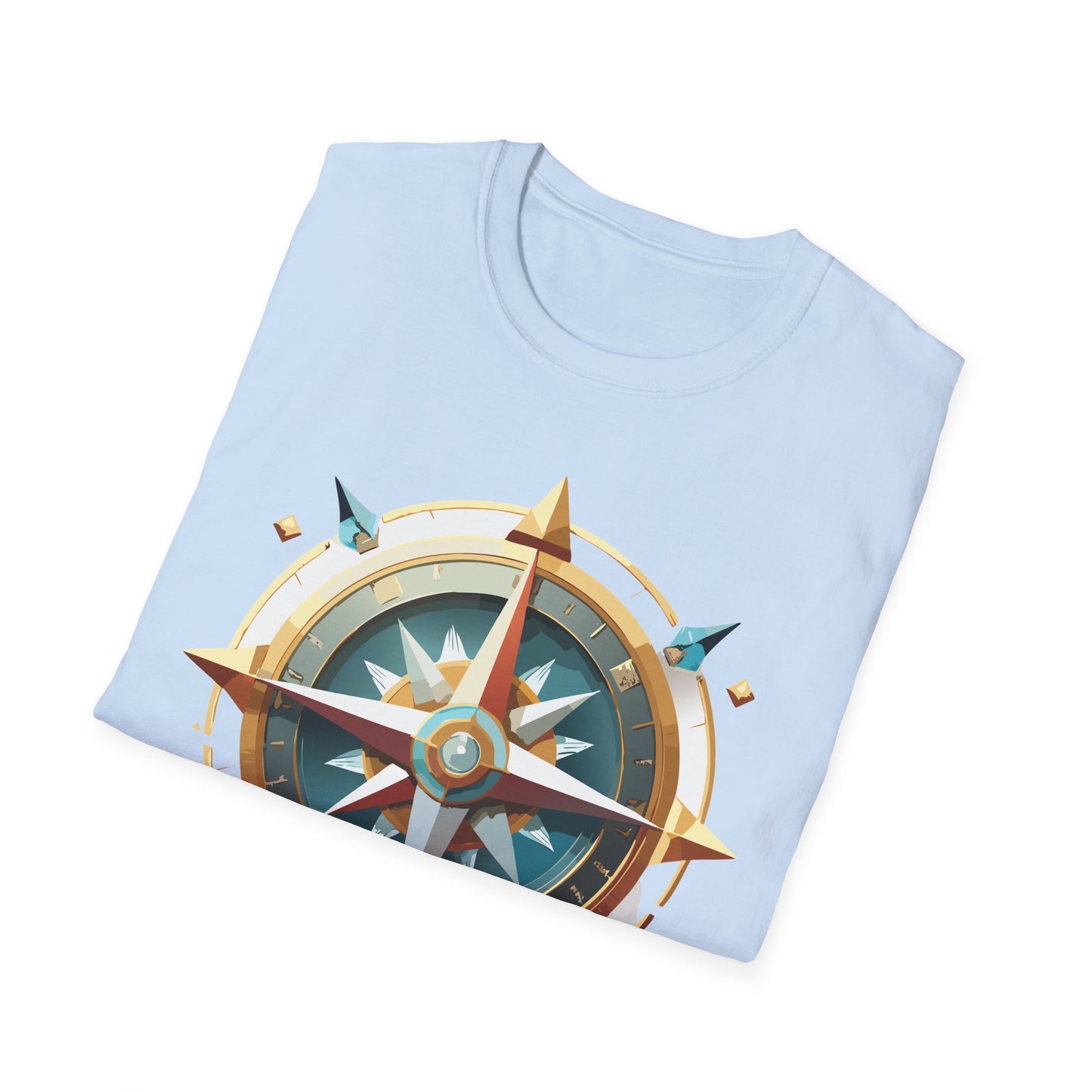 Compass T Shirt, Compass Shirt, Shirt with Compass, Navigator Shirt