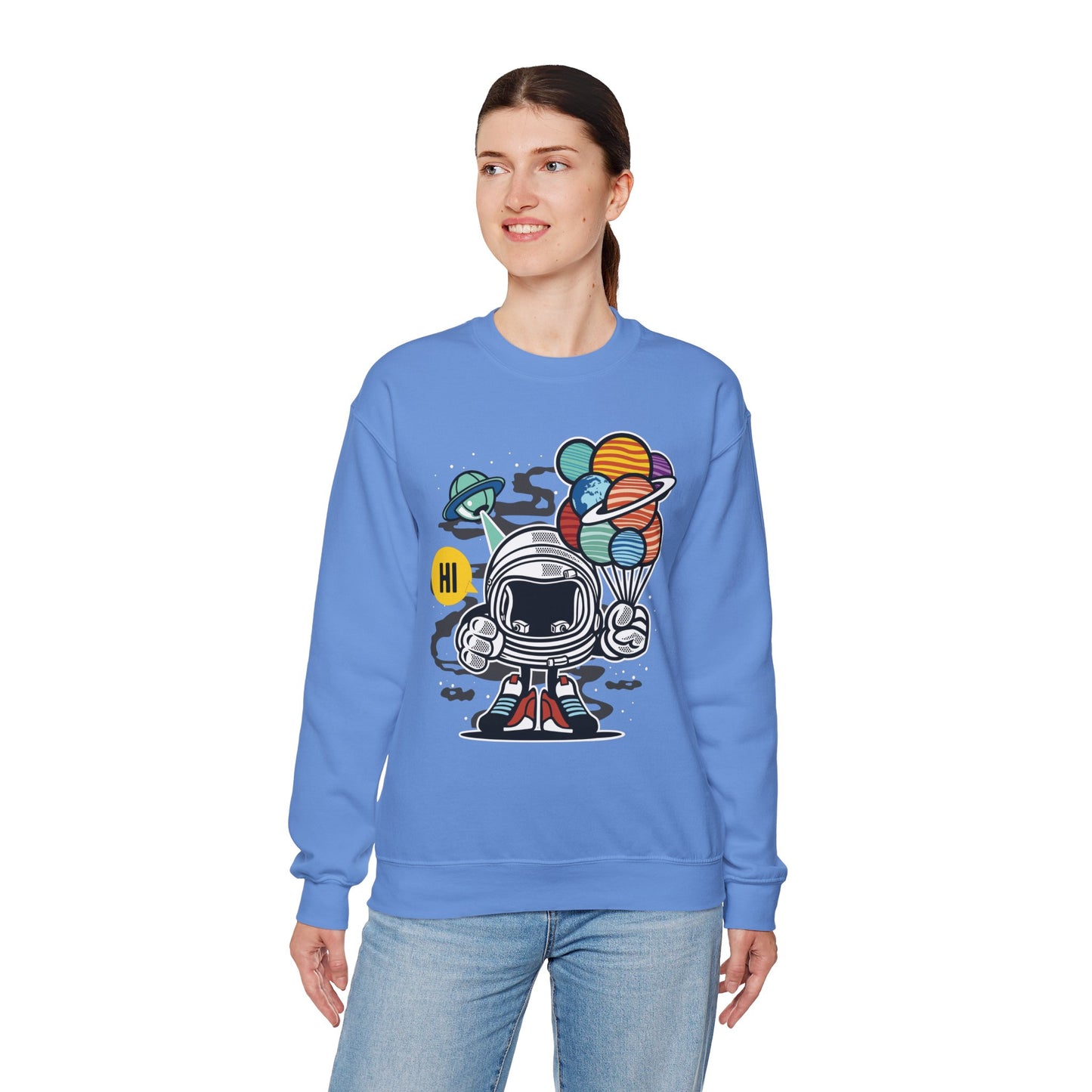 Space Shuttle Sweatshirt, Cosmic Sweatshirt, Astronaut Sweatshirt, Space Cosmic Sweatshirt