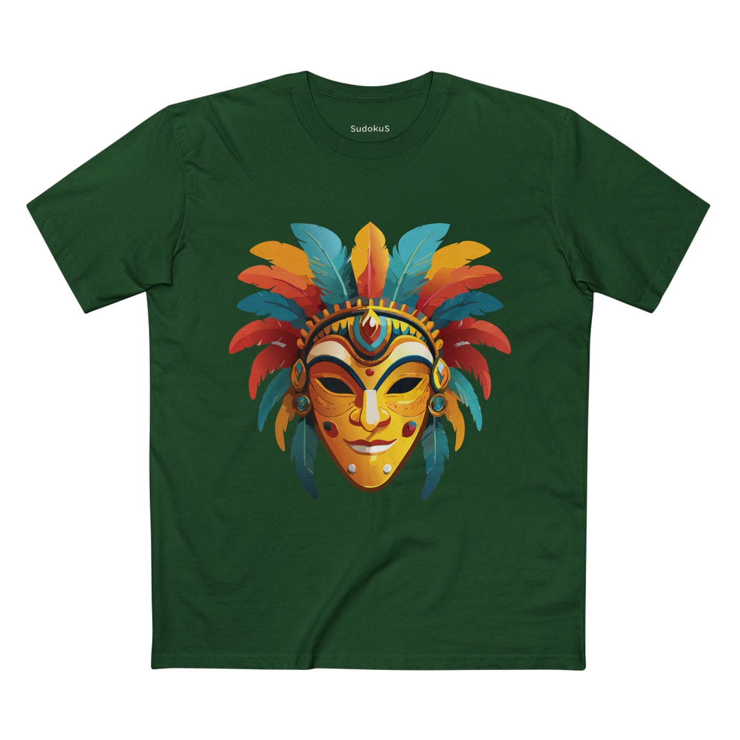 Mask Shirt, Shirt with Face - SudokuS