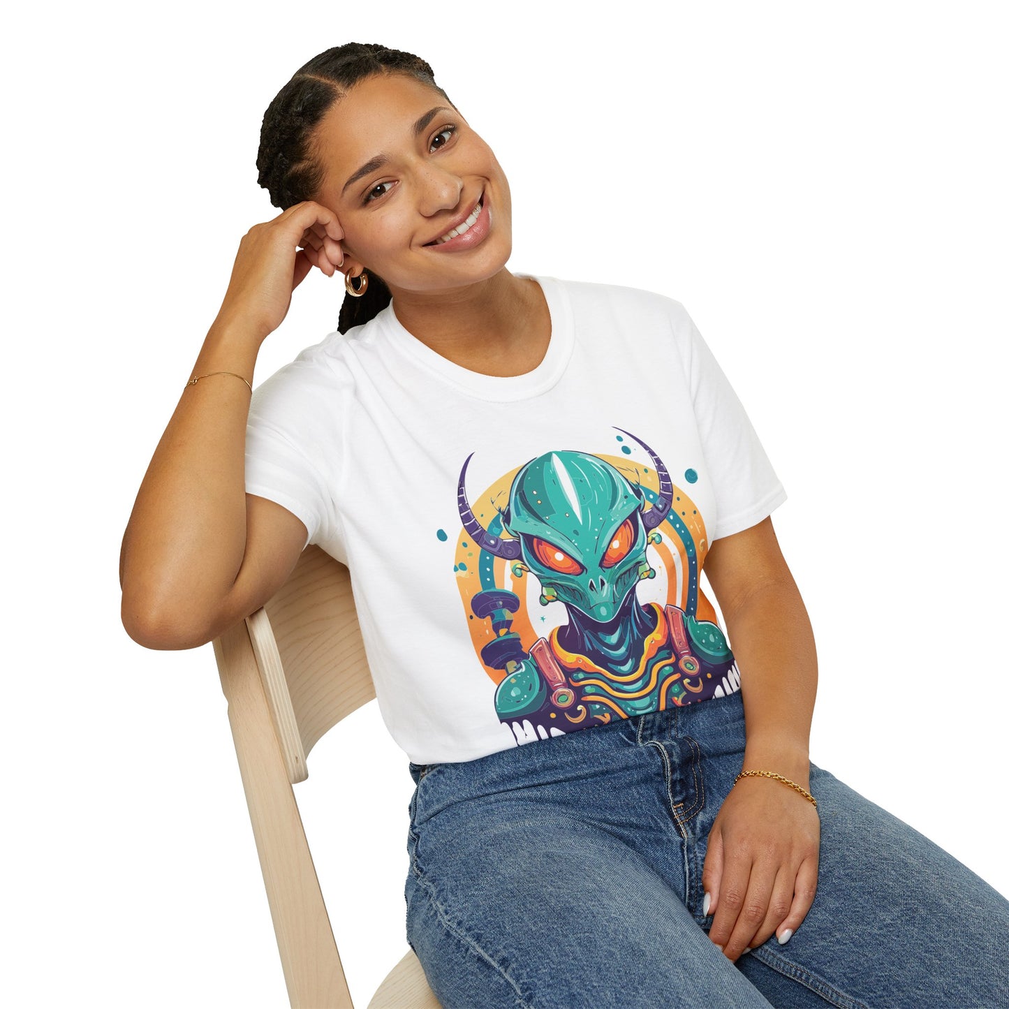 Alien T Shirt, Cosmos Shirt, Shirt with Aliens, Cosmo Shirts