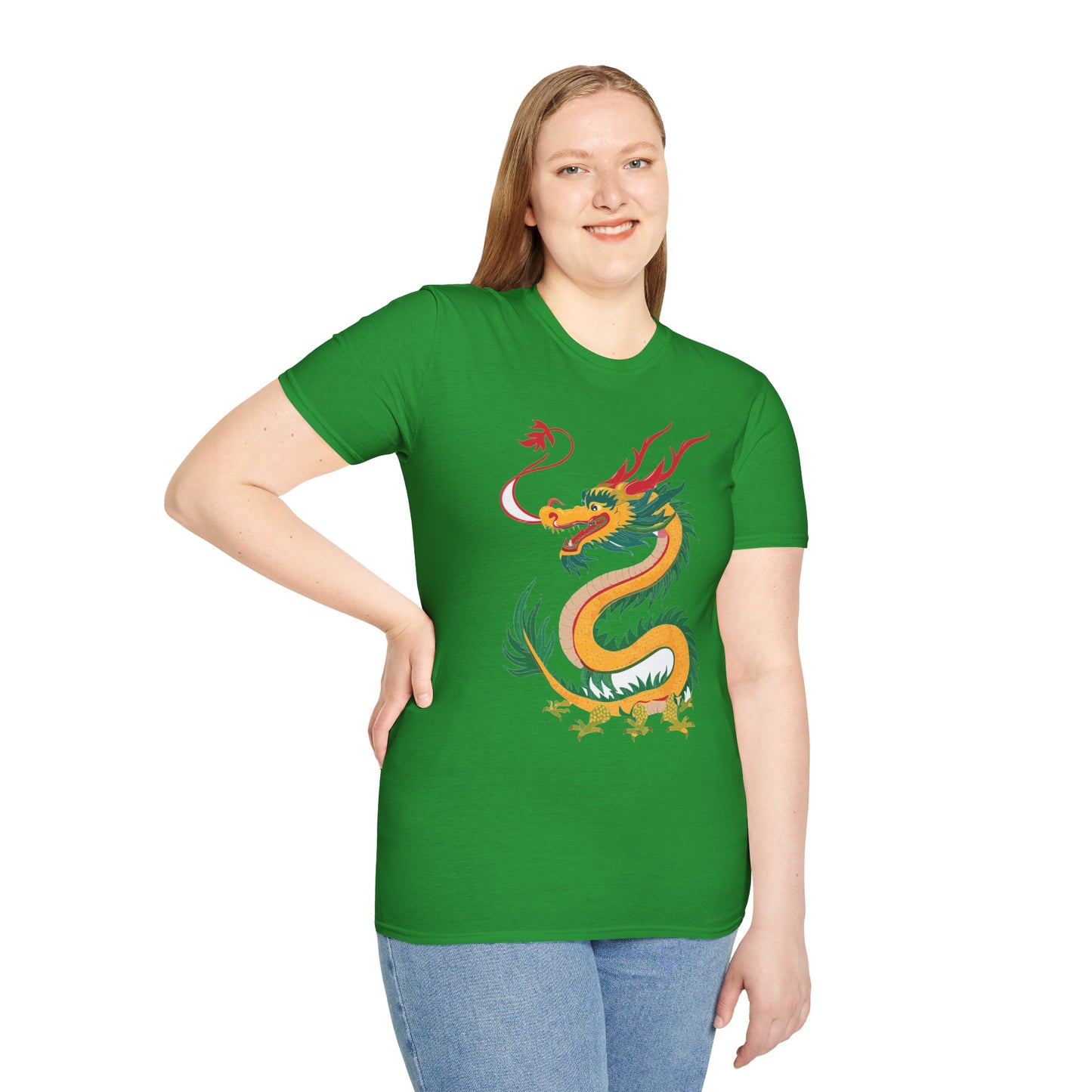 Dragon T Shirt, Dragon Shirt, Shirt with Animals, Animal Shirt
