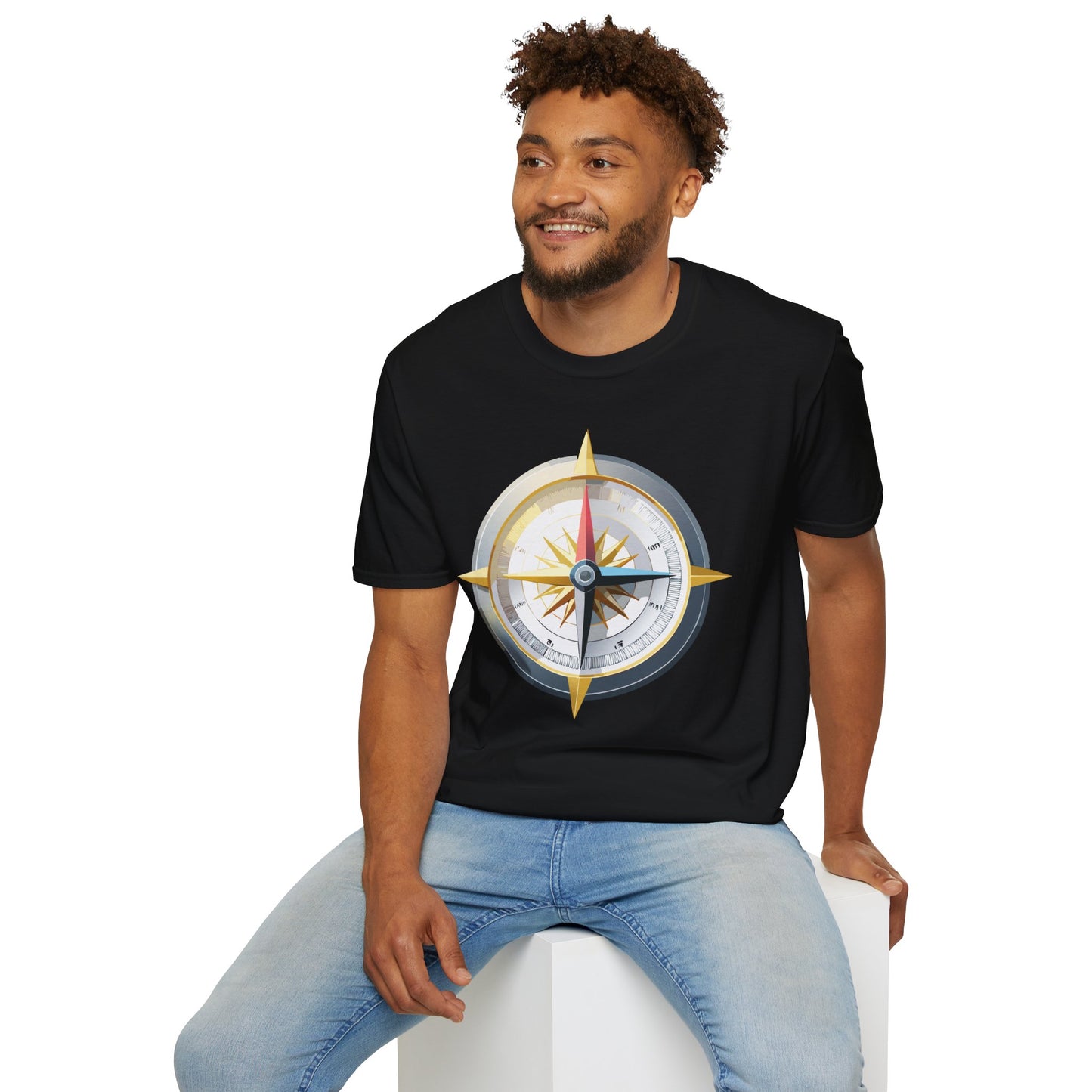 Compass T Shirt, Compass Shirt, Shirt with Compass, Navigator Shirt