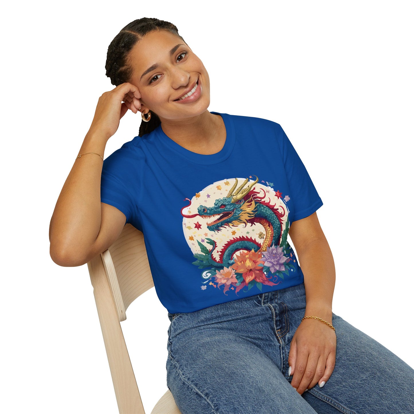 Dragon T Shirt, Dragon Shirt, Shirt with Animals, Animal Shirt