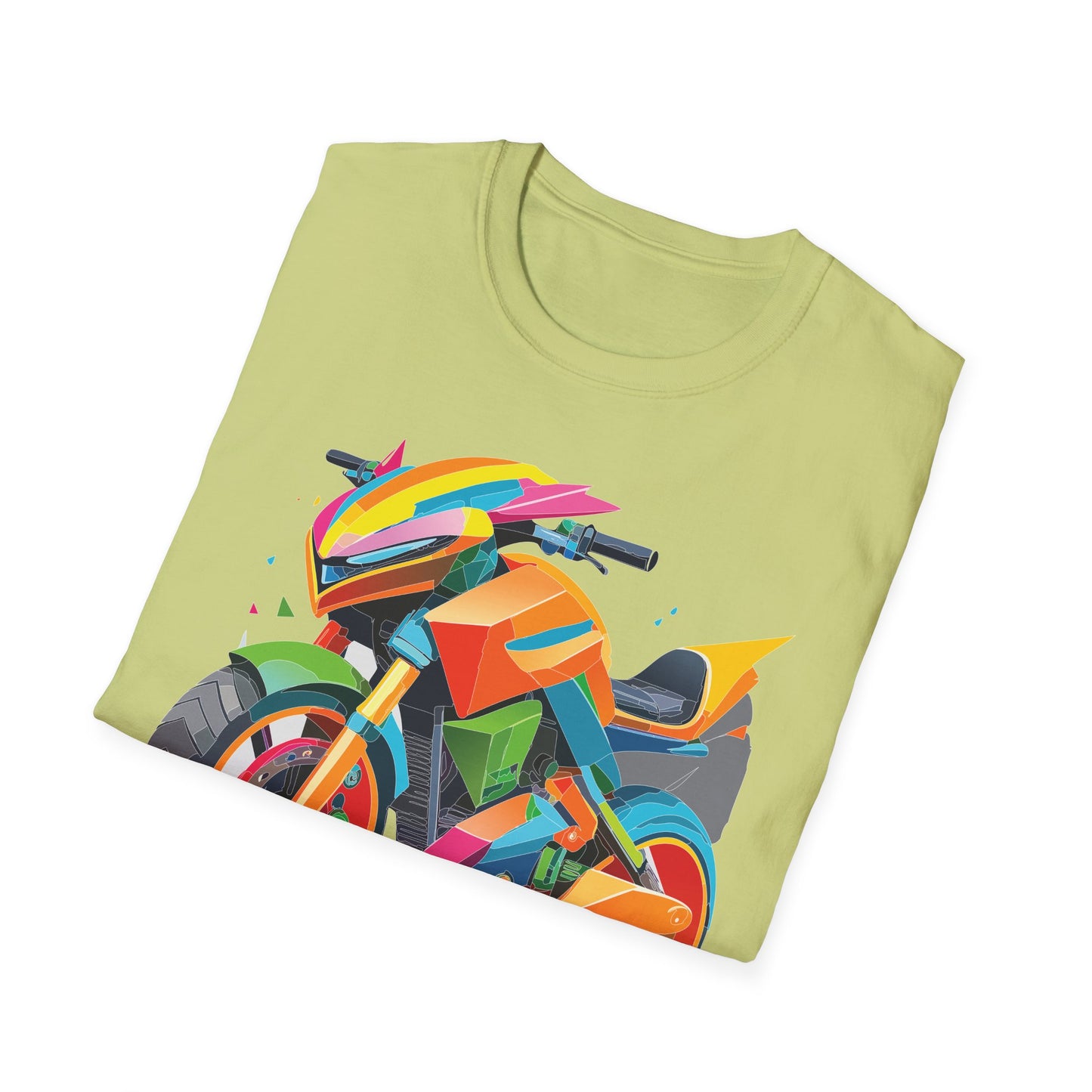 Bike T Shirt, Moto Shirt, Shirt with Motorcycle, MTB T Shirts