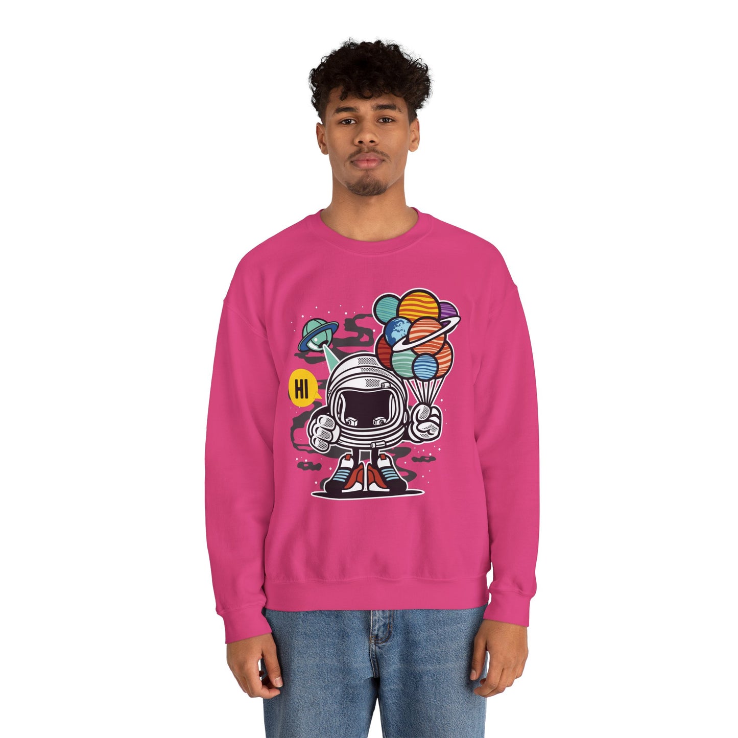 Space Shuttle Sweatshirt, Cosmic Sweatshirt, Astronaut Sweatshirt, Space Cosmic Sweatshirt