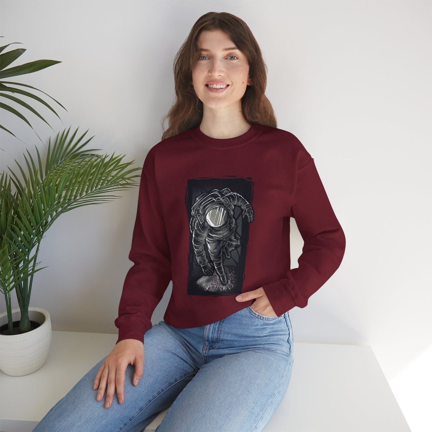 Space Shuttle Sweatshirt, Cosmic Sweatshirt, Astronaut Sweatshirt, Space Cosmic Sweatshirt