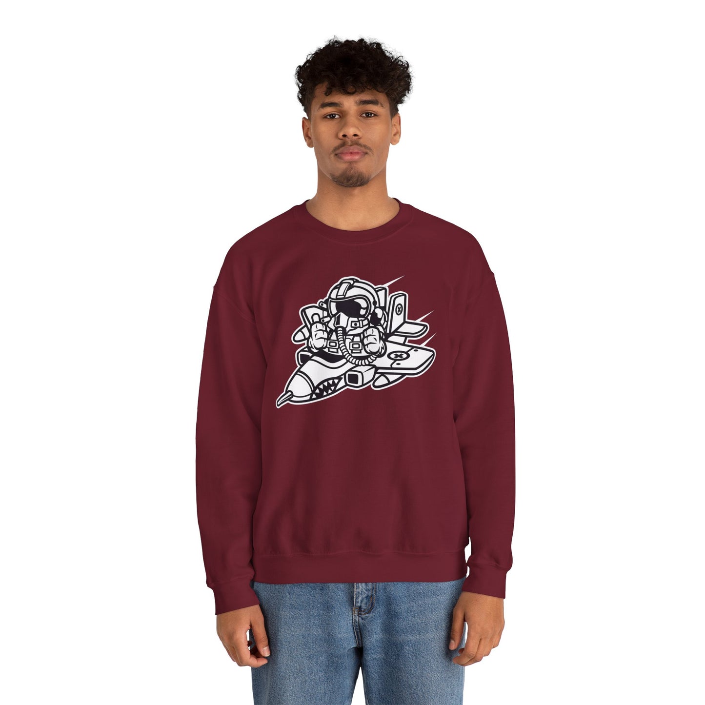 Space Shuttle Sweatshirt, Cosmic Sweatshirt, Astronaut Sweatshirt, Space Cosmic Sweatshirt