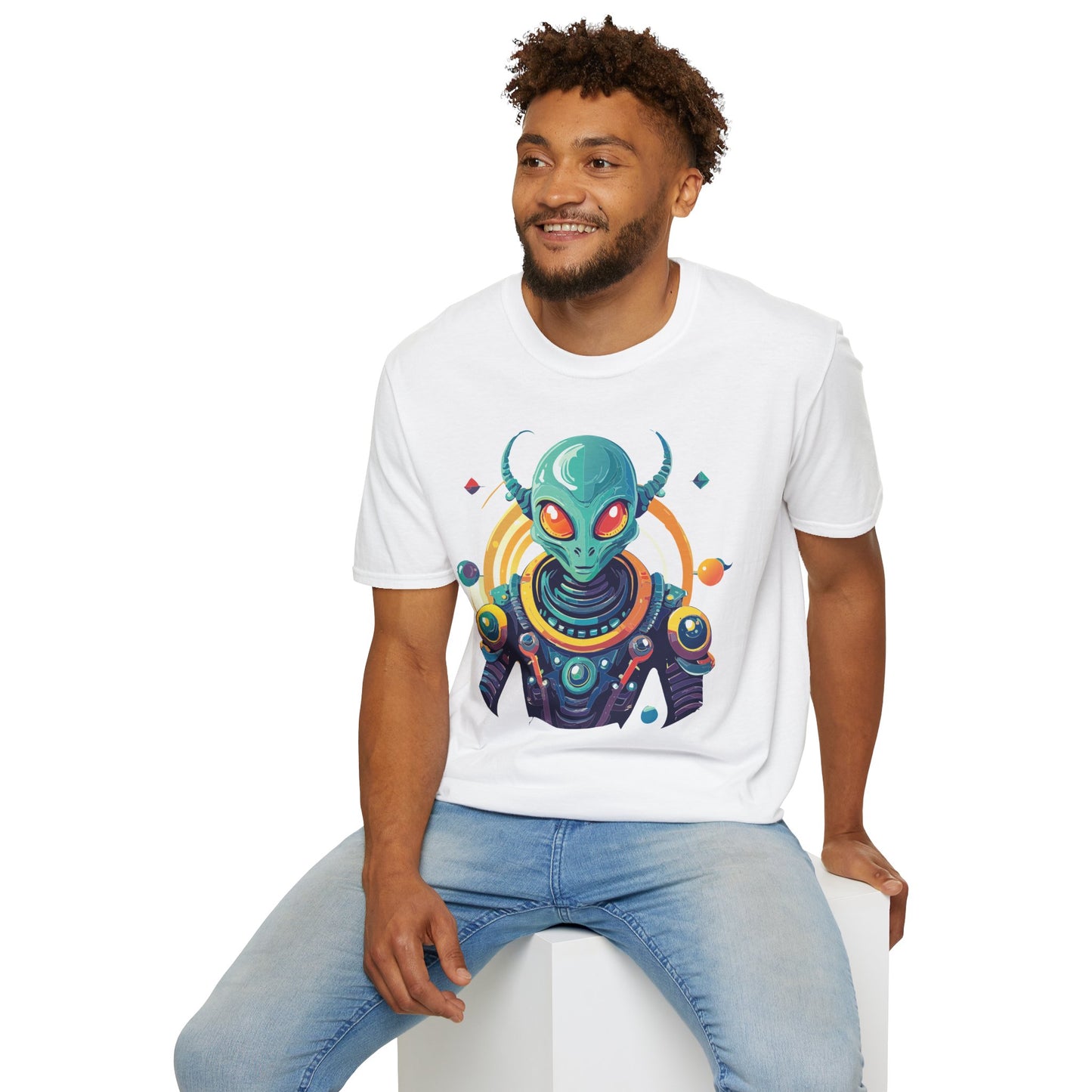 Alien T Shirt, Cosmos Shirt, Shirt with Aliens, Cosmo Shirts