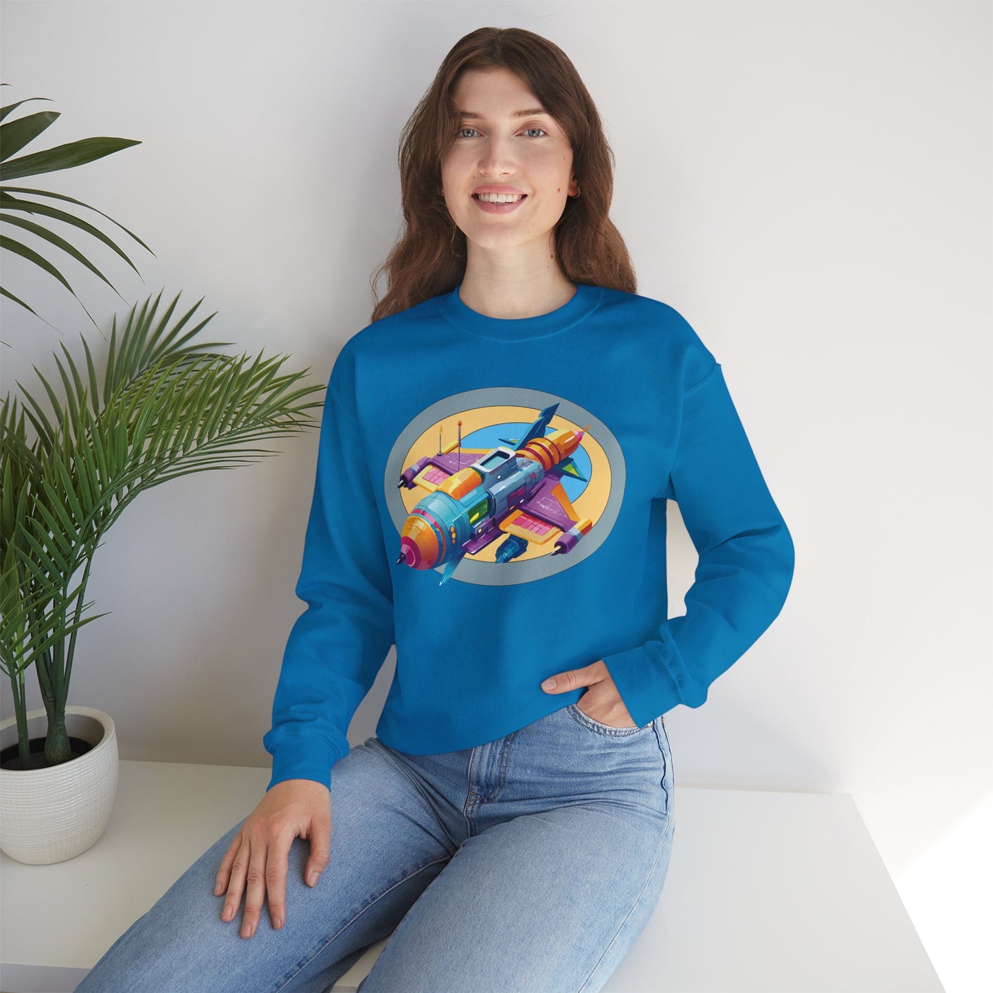 Space Shuttle Sweatshirt, Cosmic Sweatshirt, Astronaut Sweatshirt, Space Cosmic Sweatshirt