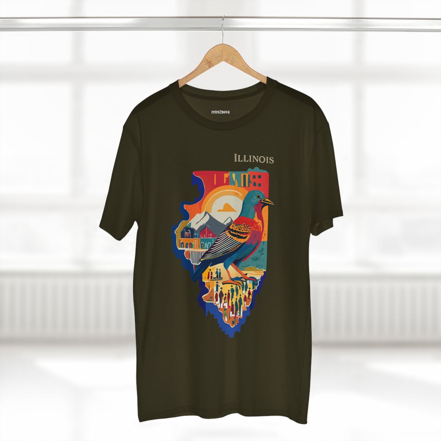 US State Shirts, Illinois Shirt