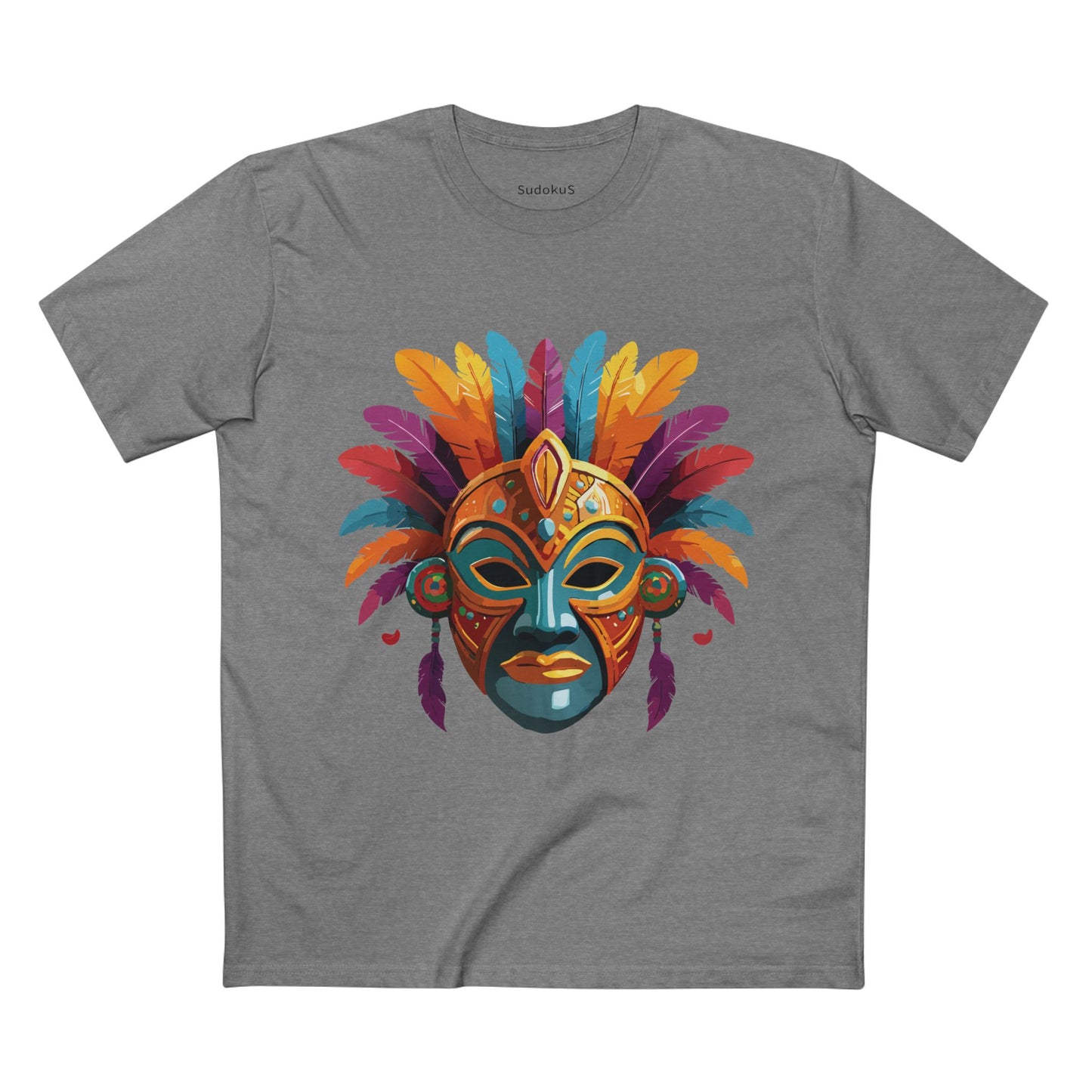 Mask Shirt, Shirt with Face - SudokuS