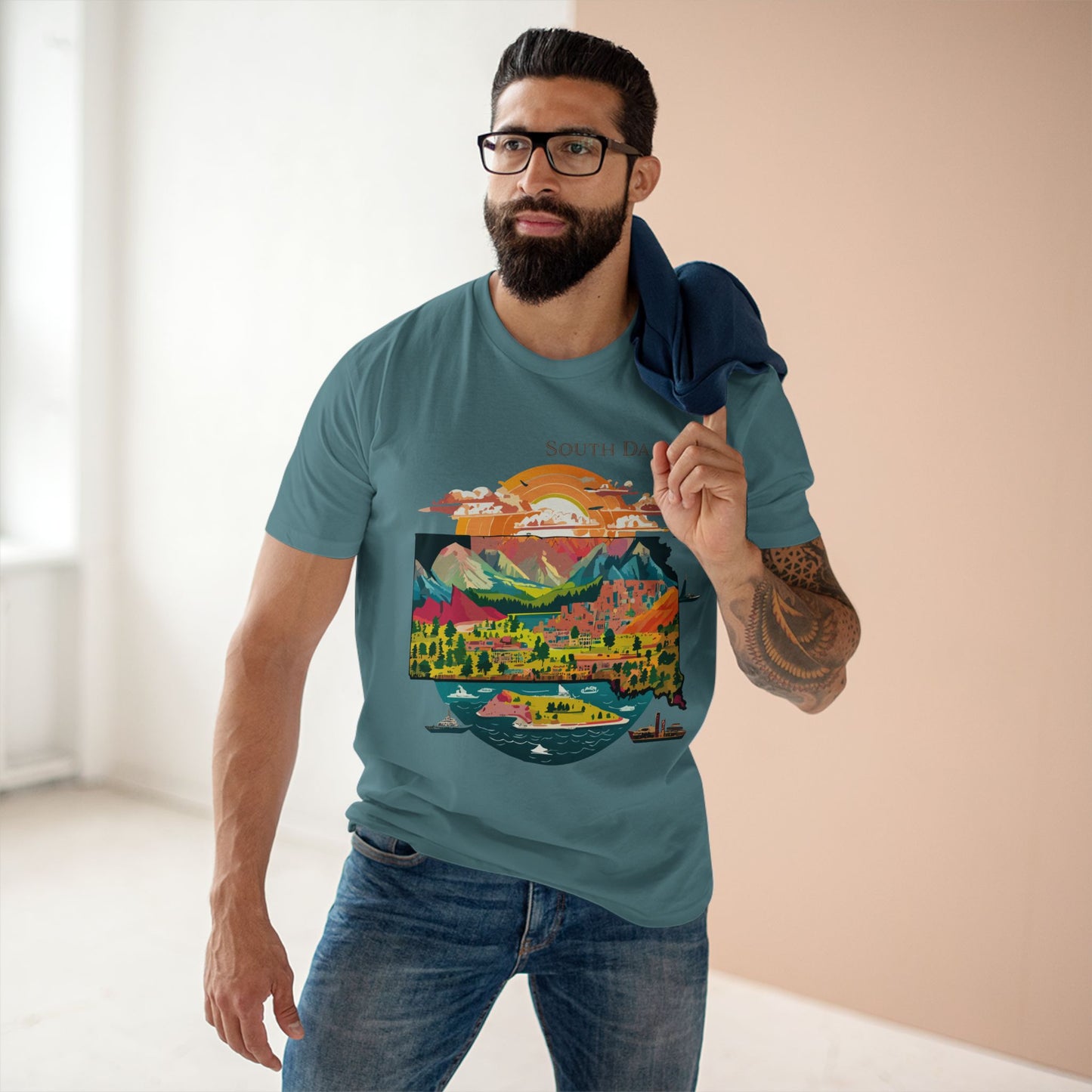 US State Shirts, South Dakota Shirt