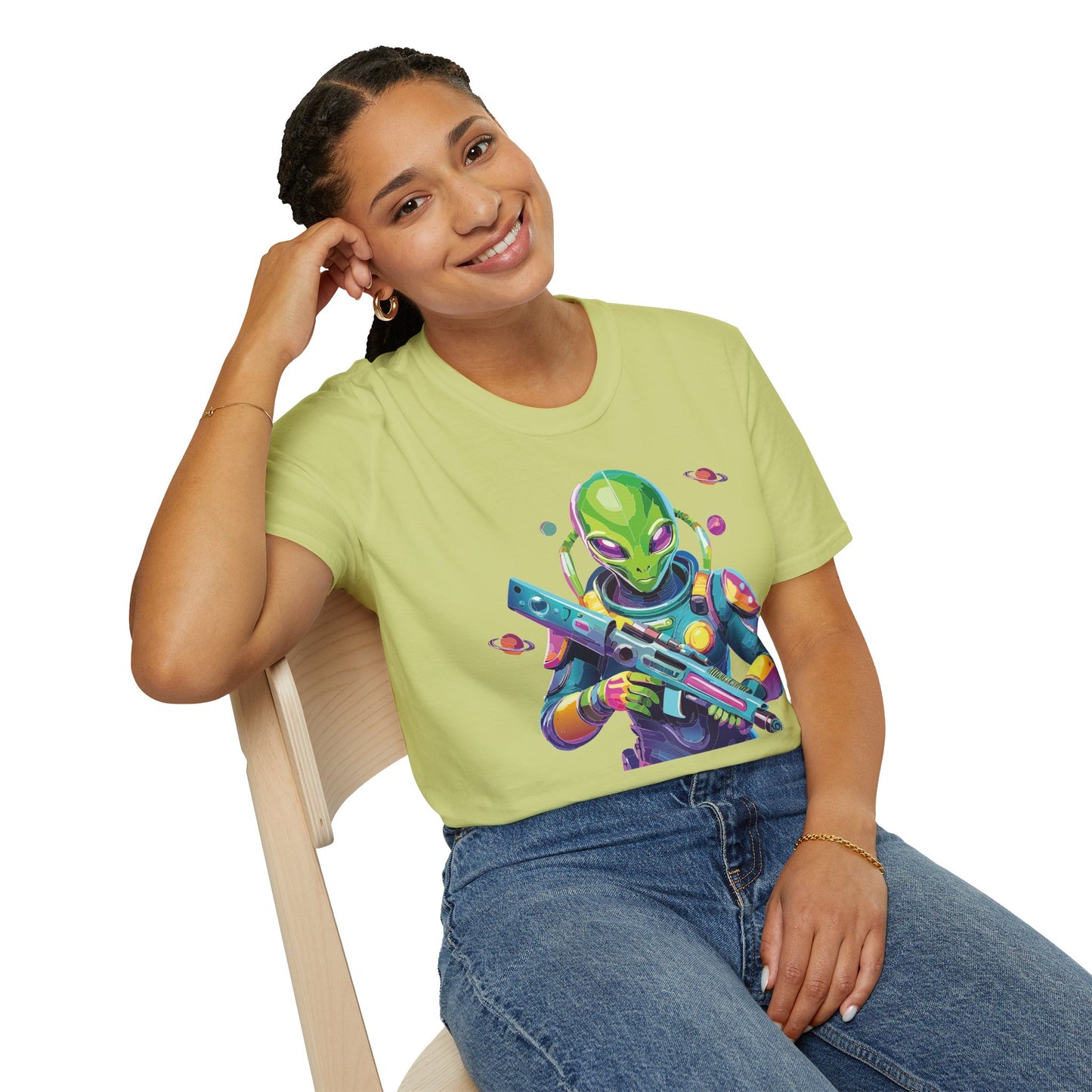 Alien T Shirt, Cosmos Shirt, Shirt with Aliens, Cosmo Shirts
