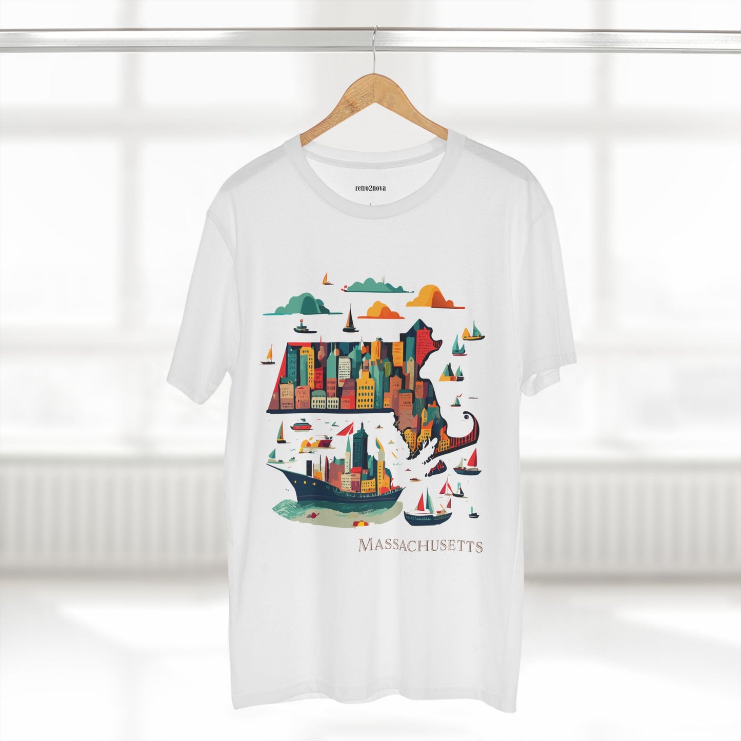 US State Shirts, Massachusetts Shirt