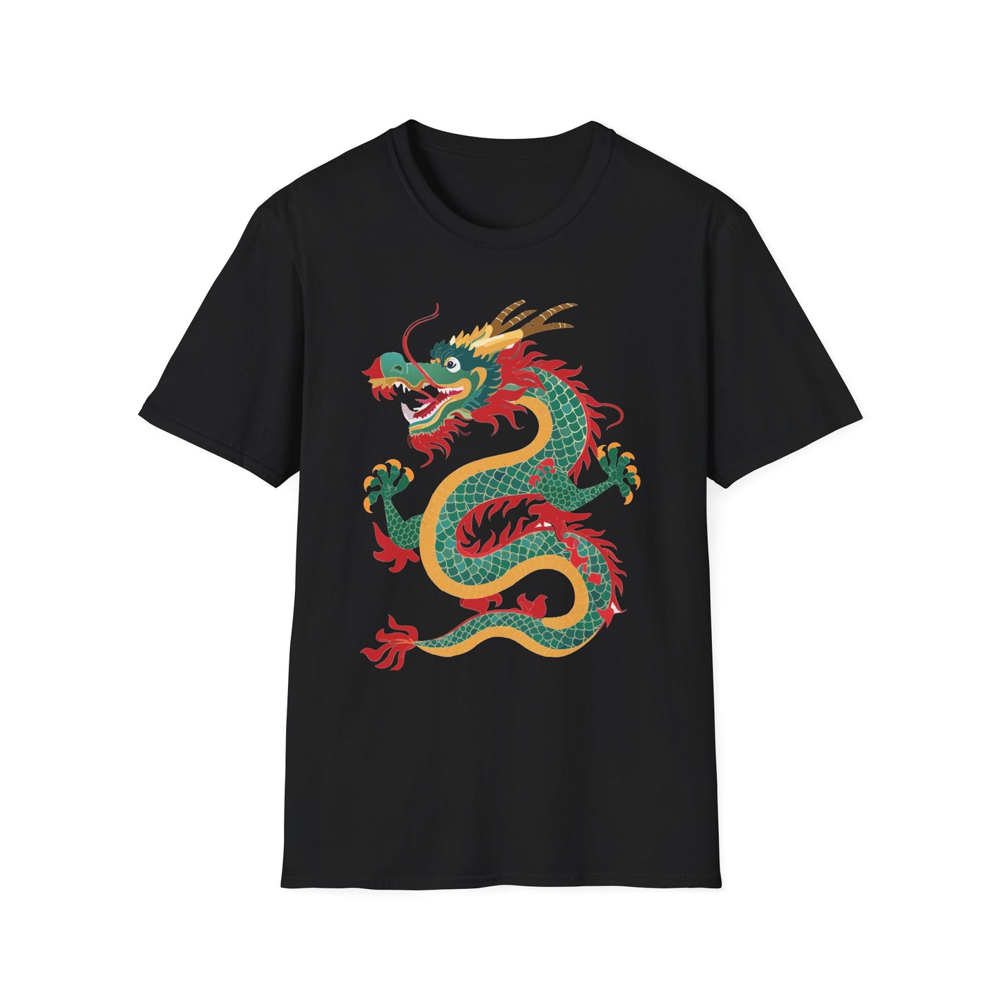 Dragon T Shirt, Dragon Shirt, Shirt with Animals, Animal Shirt
