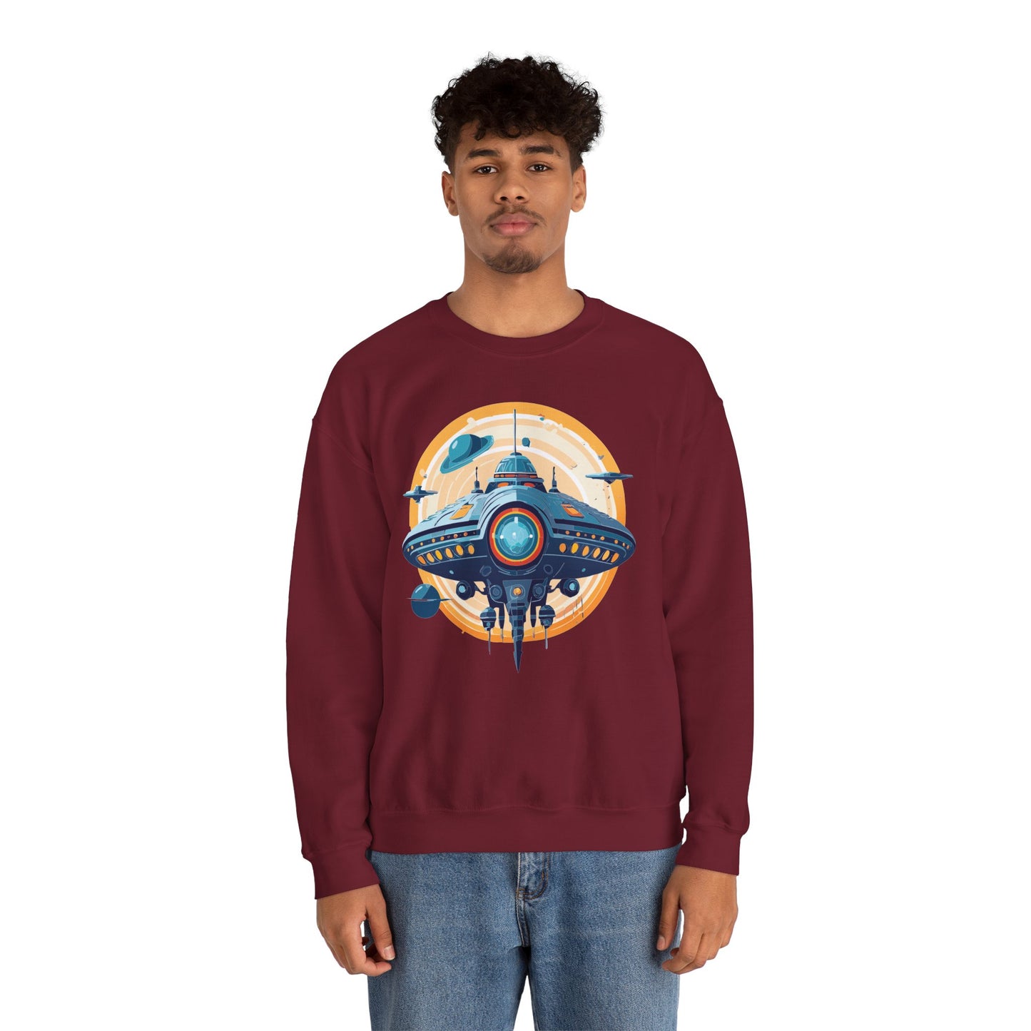 Space Shuttle Sweatshirt, Cosmic Sweatshirt, Astronaut Sweatshirt, Space Cosmic Sweatshirt
