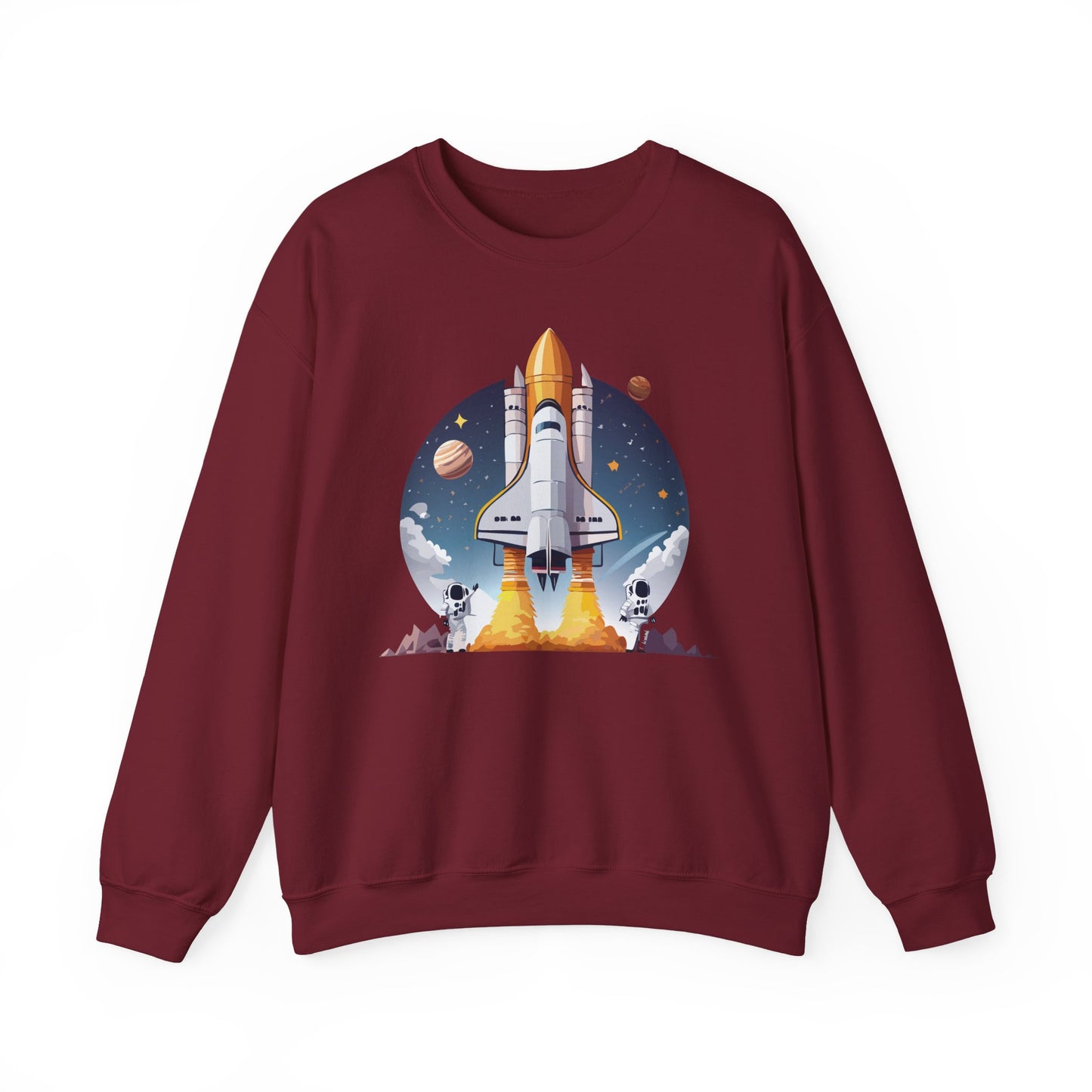 Space Shuttle Sweatshirt, Cosmic Sweatshirt, Astronaut Sweatshirt, Space Cosmic Sweatshirt
