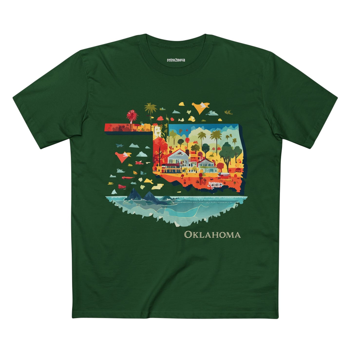 US State Shirts, Oklahoma Shirt