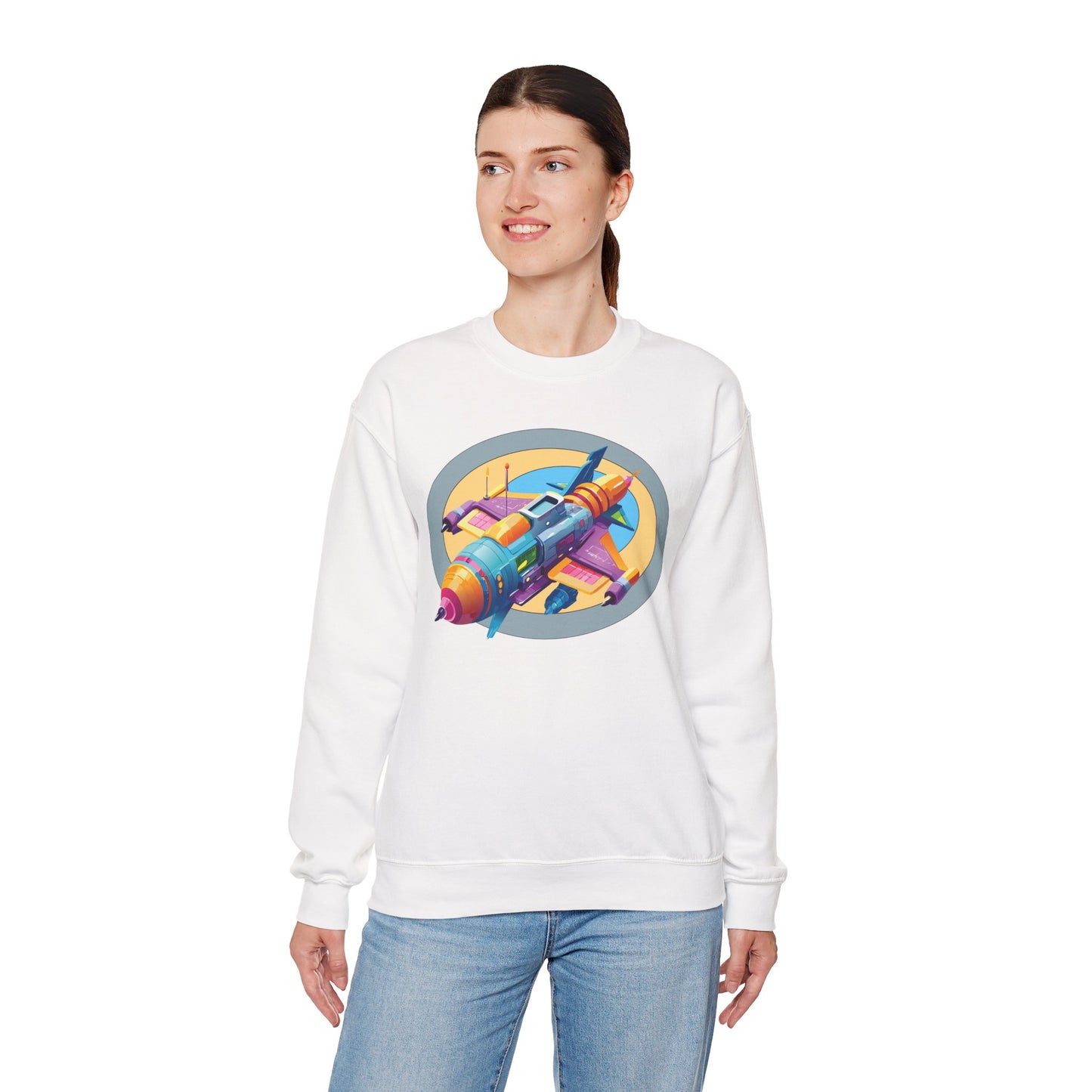 Space Shuttle Sweatshirt, Cosmic Sweatshirt, Astronaut Sweatshirt, Space Cosmic Sweatshirt