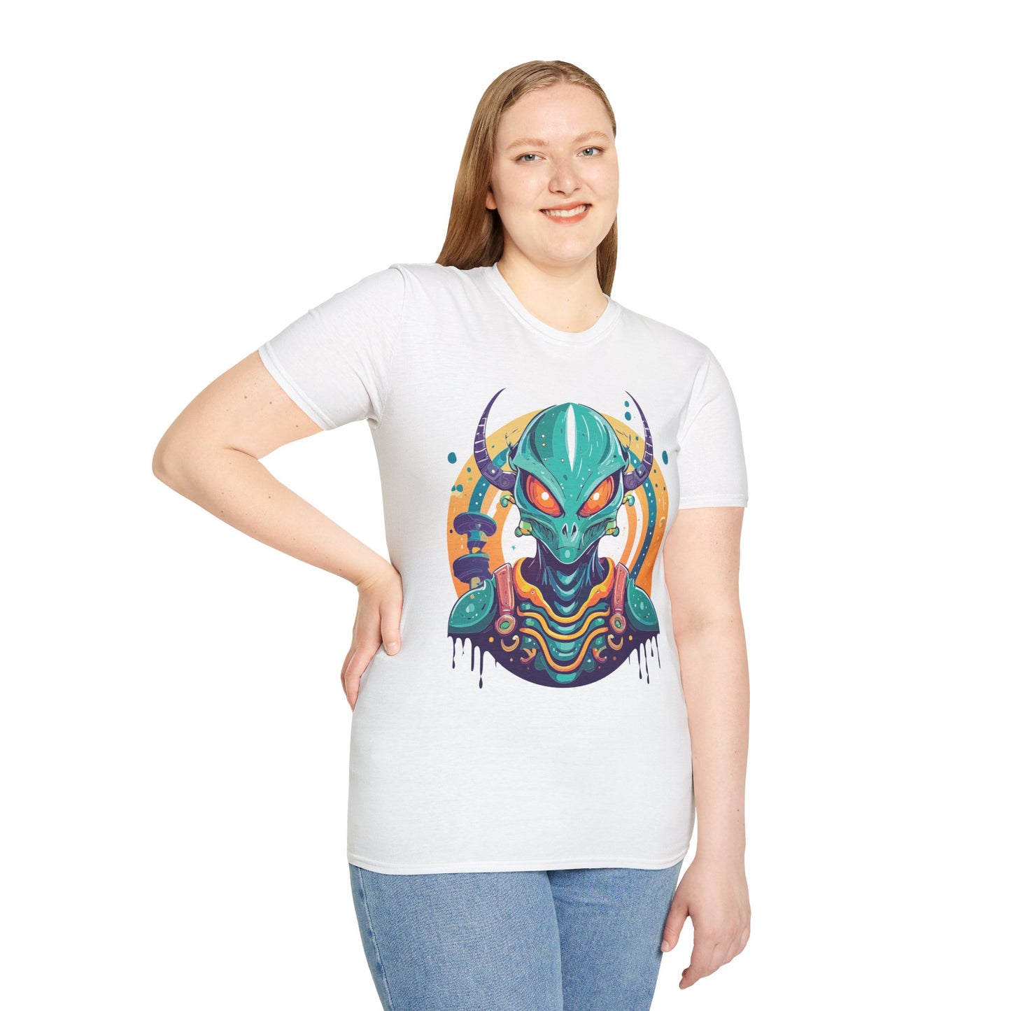 Alien T Shirt, Cosmos Shirt, Shirt with Aliens, Cosmo Shirts