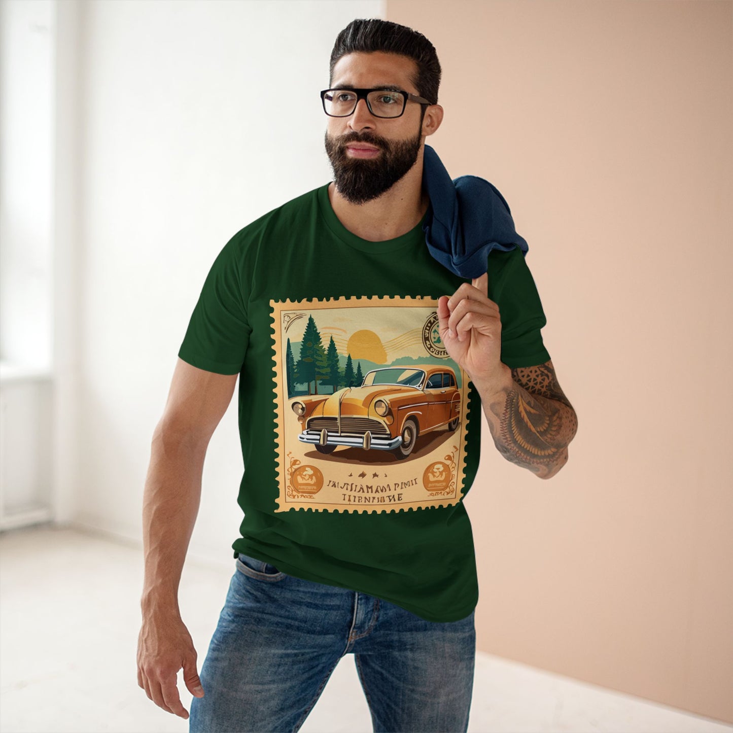 Stamp Shirt, Postage Stamp Shirt