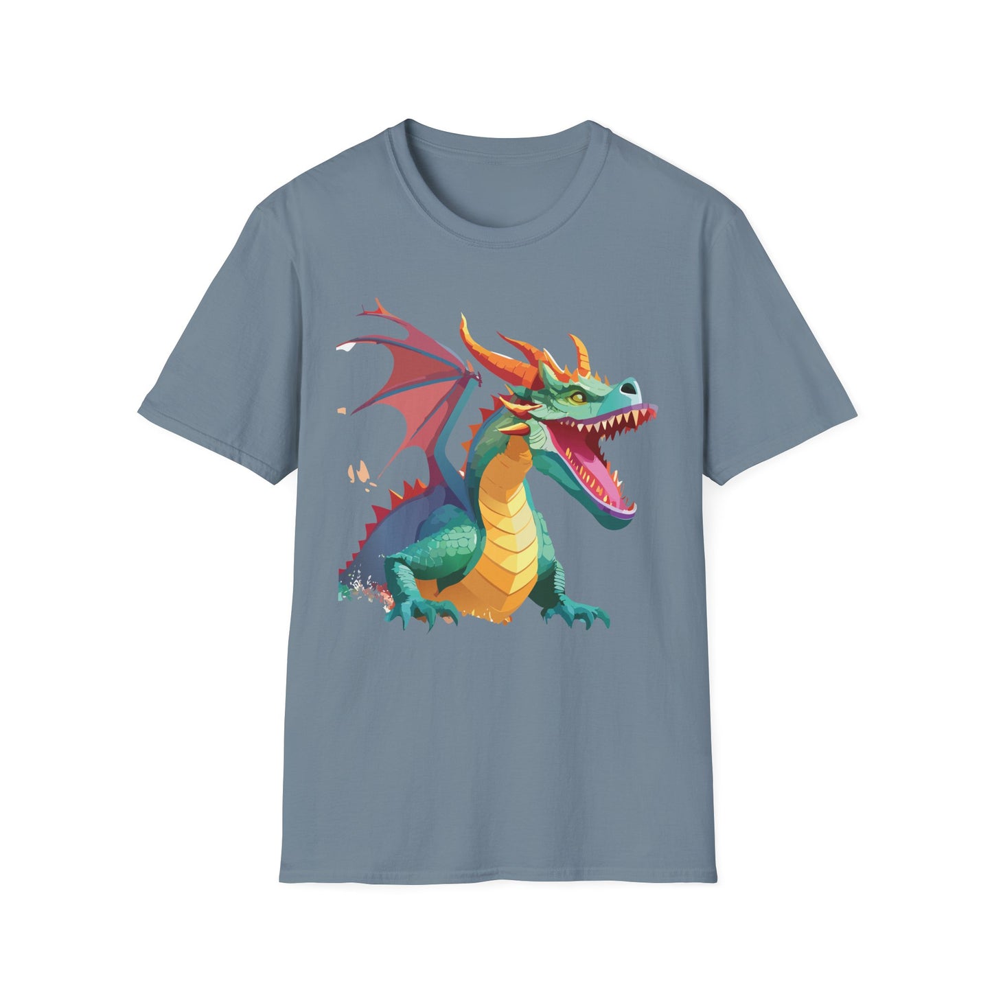 Dragon T Shirt, Dragon Shirt, Shirt with Animals, Animal Shirt