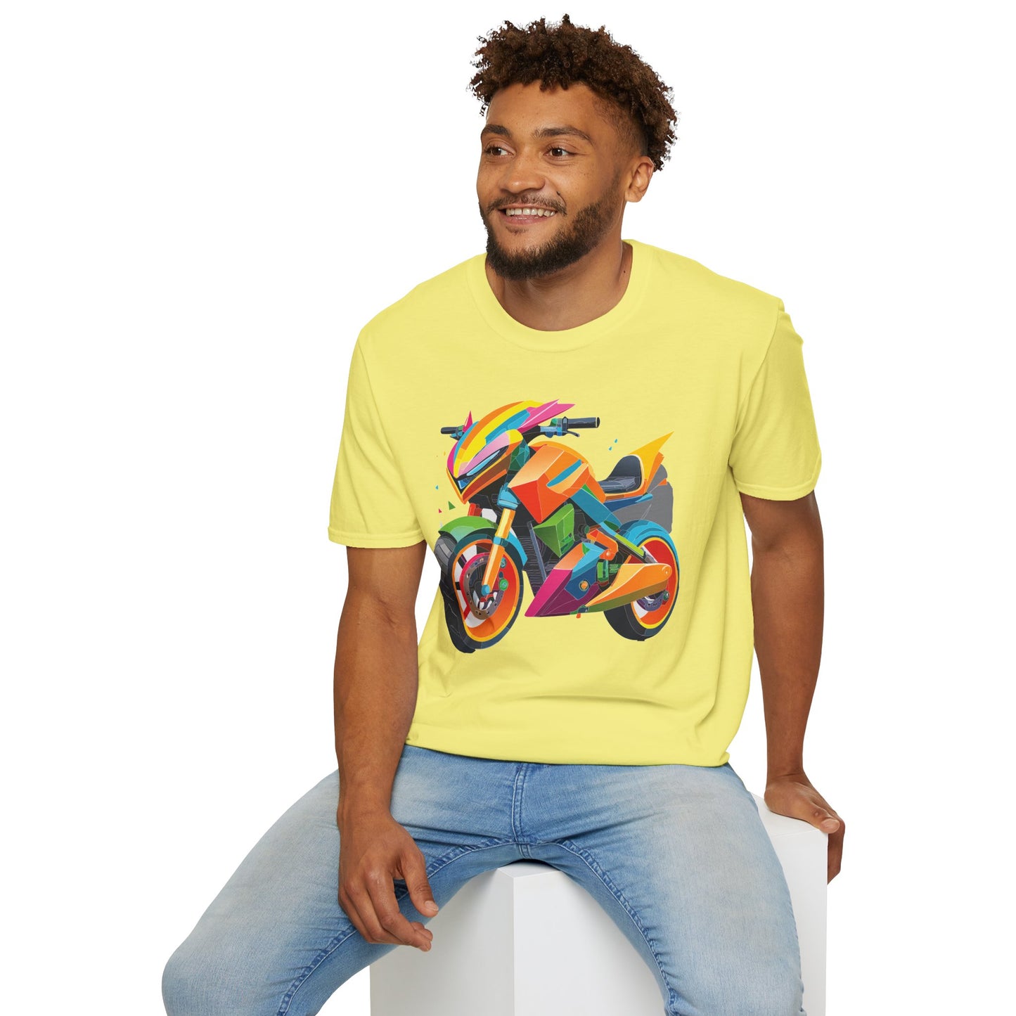 Bike T Shirt, Moto Shirt, Shirt with Motorcycle, MTB T Shirts