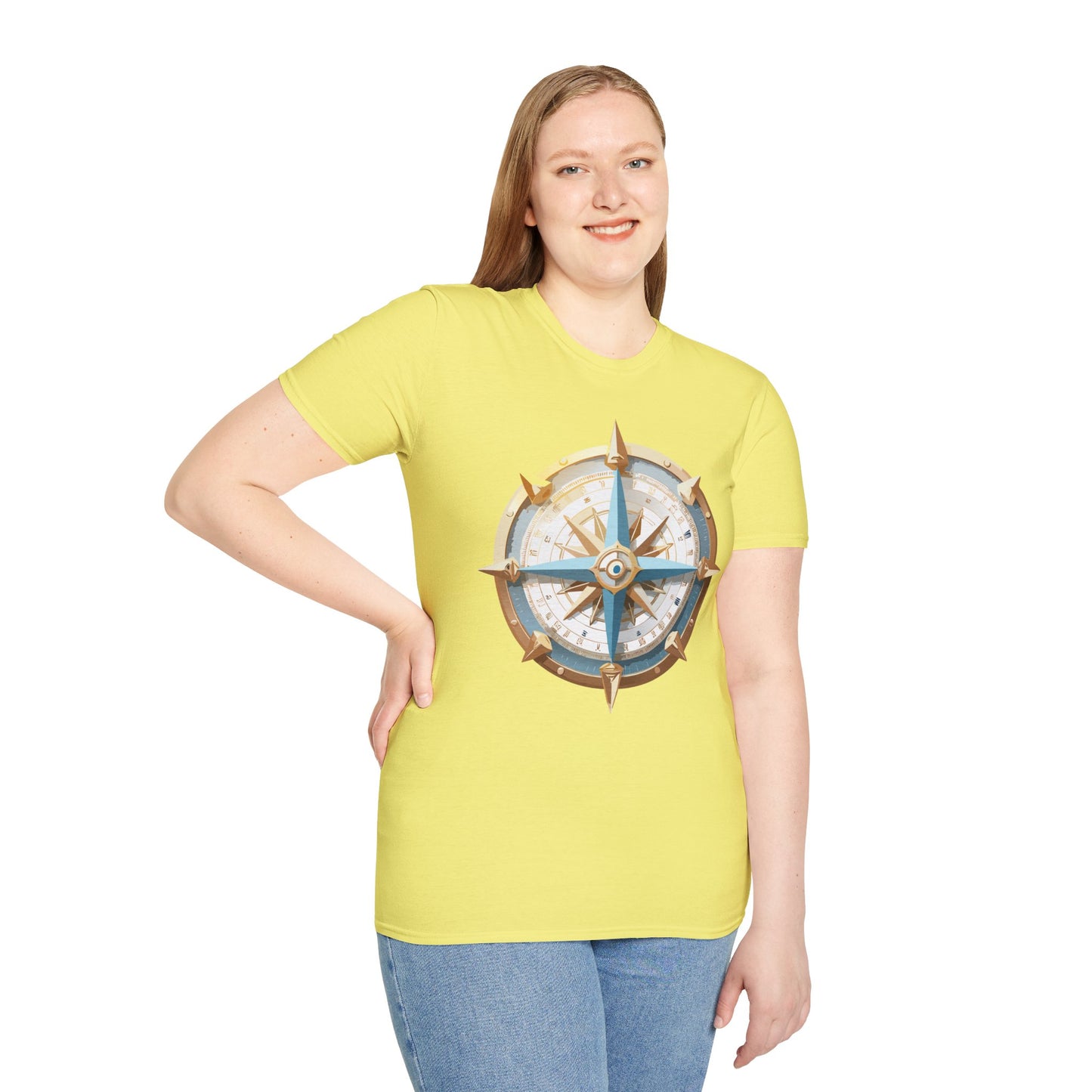 Compass T Shirt, Compass Shirt, Shirt with Compass, Navigator Shirt